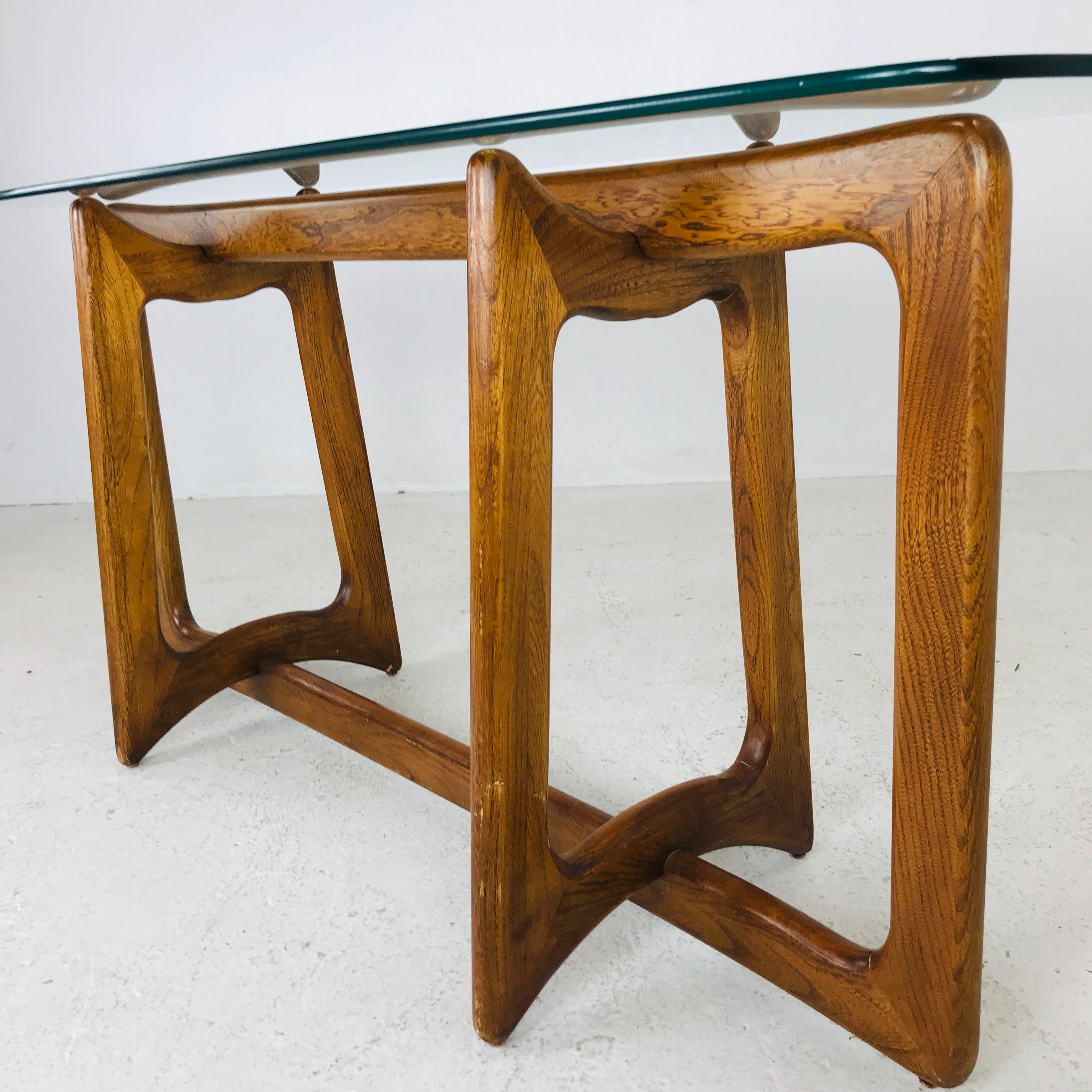 Mid-Century Modern Adrian Pearsall Midcentury Sculptural Walnut Console Table