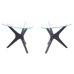 Adrian Pearsall Mid Century Side Tables - Pair