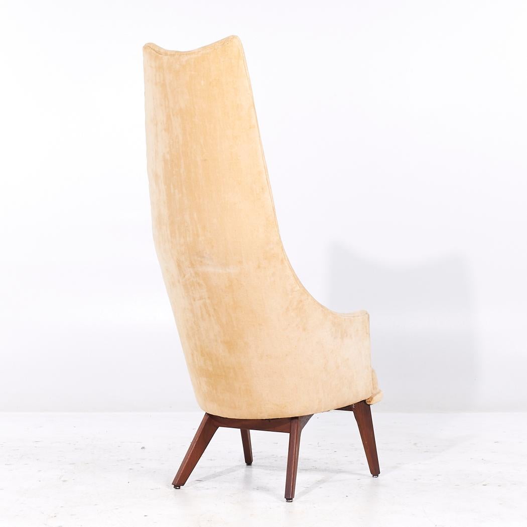 Adrian Pearsall Silla Slim Jim de mediados de siglo Estadounidense en venta