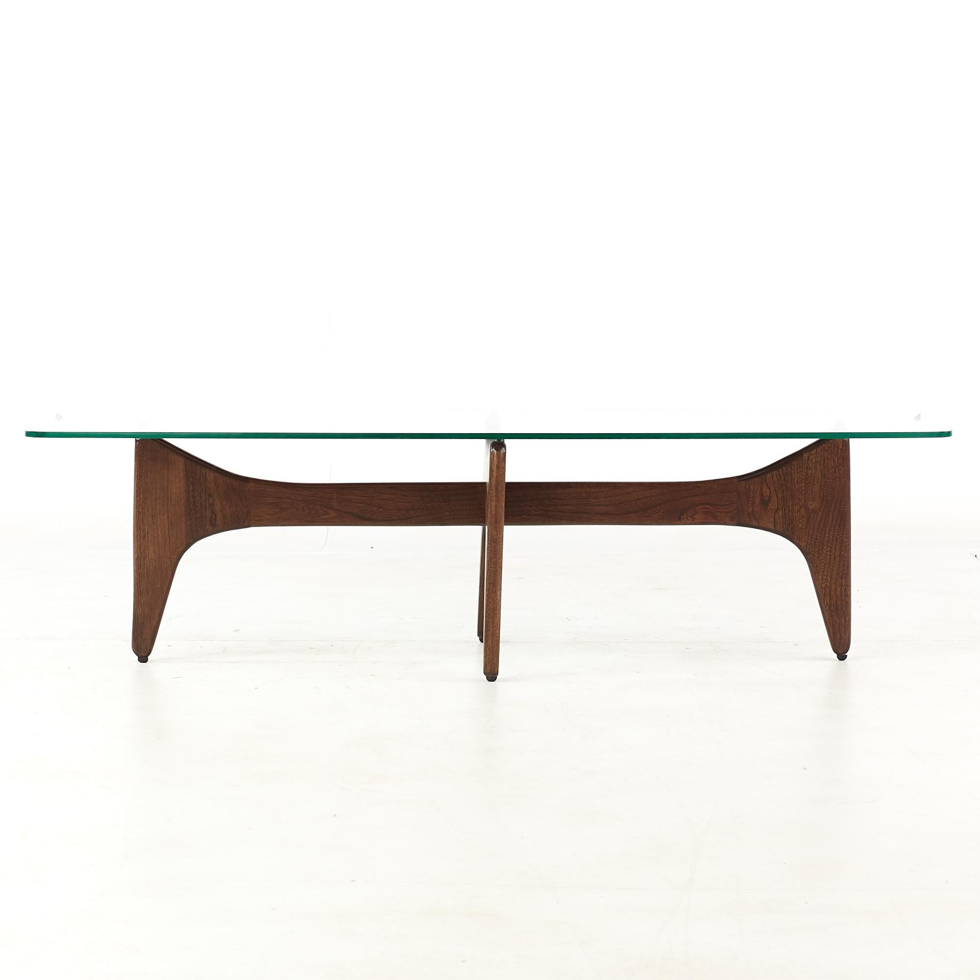 Adrian Pearsall mid century stingray coffee table

This table measures: 59.75 wide x 19.75 deep x 16.25 inches high

All pieces of furniture can be had in what we call restored vintage condition. That means the piece is restored upon purchase so