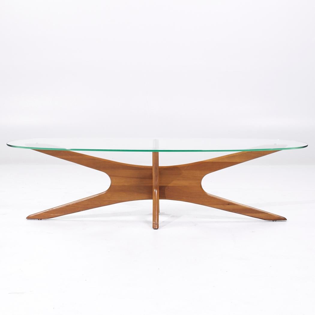Table basse Adrian Pearsall Mid Century Surfboard Jacks

Cette table basse mesure : 59.25 de large x 19.5 de profond x 15.5 de haut

Tous les meubles peuvent être achetés dans ce que nous appelons un état vintage restauré. Cela signifie que la pièce