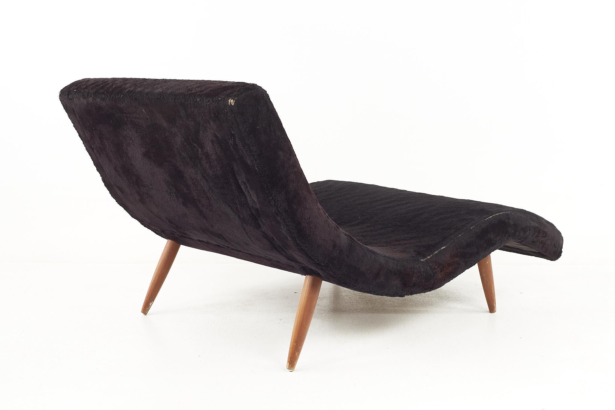 Upholstery Adrian Pearsall Mid Century Wave Chaise Lounge Chair