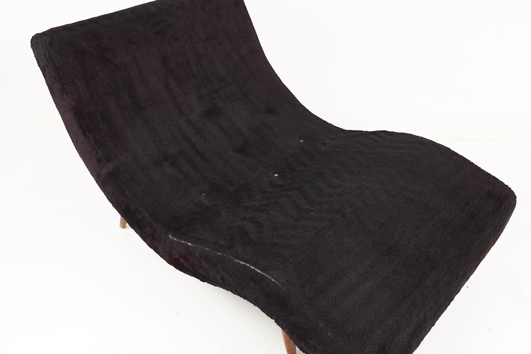 Adrian Pearsall Mid Century Wave Chaise Lounge Chair 2