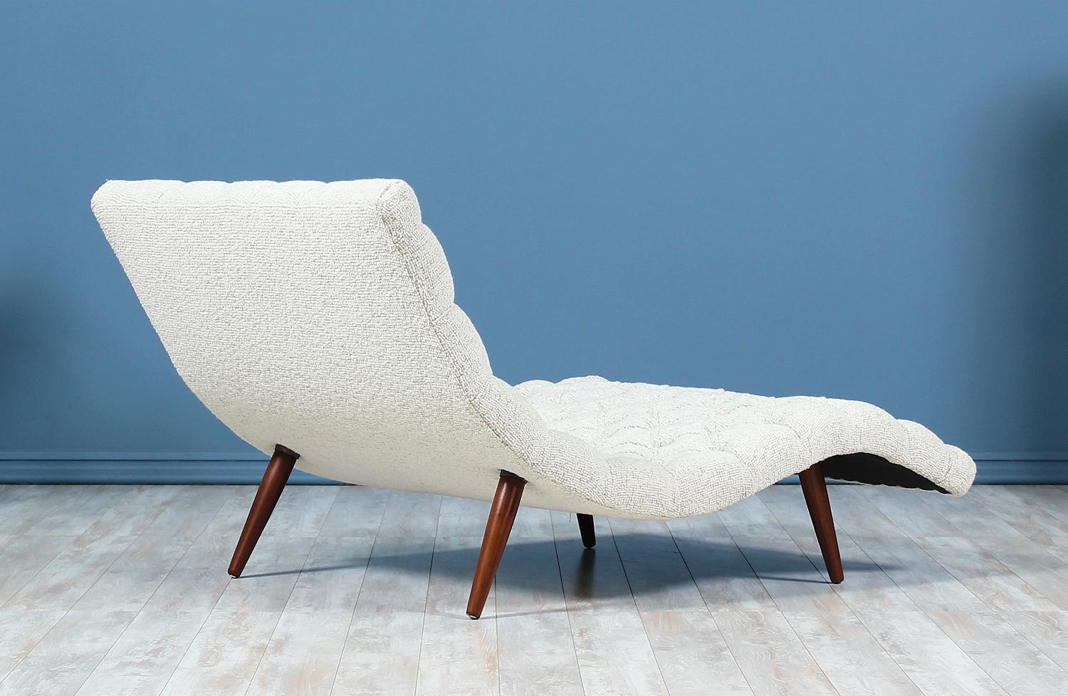 Adrian Pearsall für Craft Associates, Modell 108-C, Chaiselongue-Stuhl 2