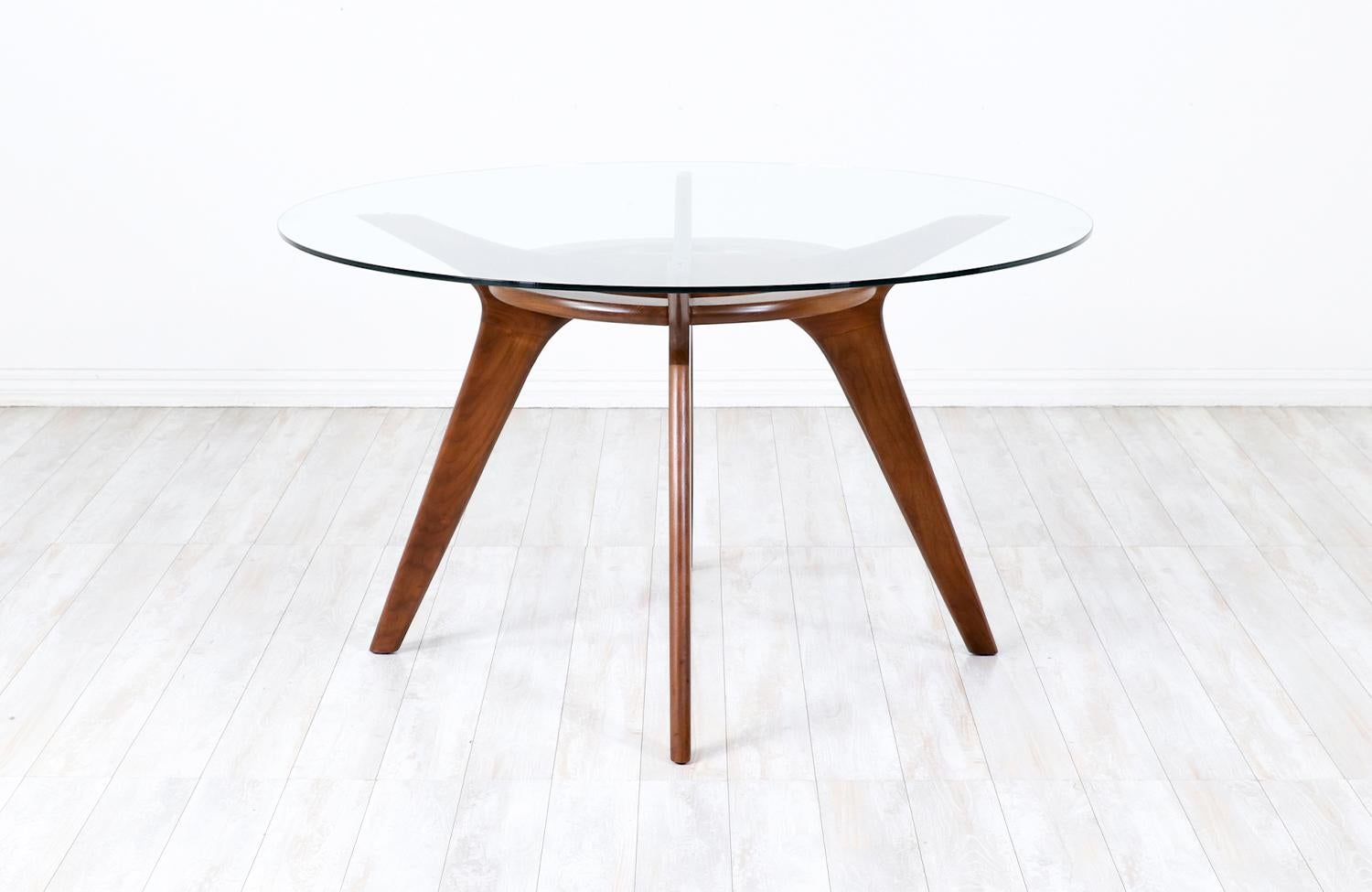 Mid-Century Modern Adrian Pearsall Model 1135-T Sculpted Dining Table for Craft Associates 
