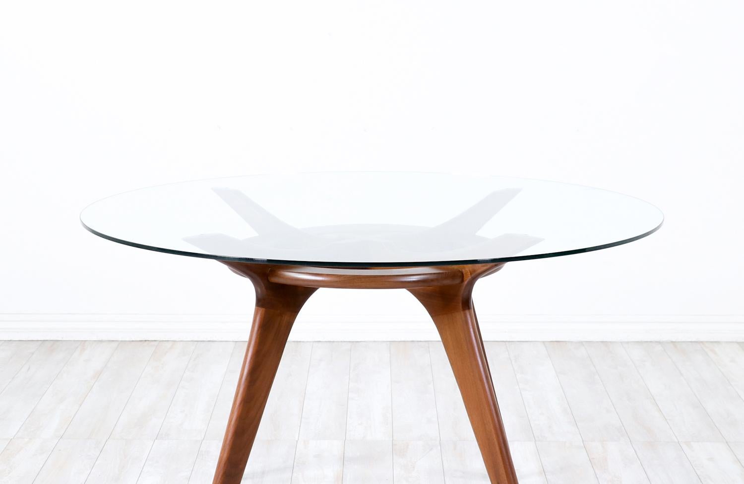 Adrian Pearsall Model 1135-T Sculpted Dining Table for Craft Associates  In Excellent Condition In Los Angeles, CA