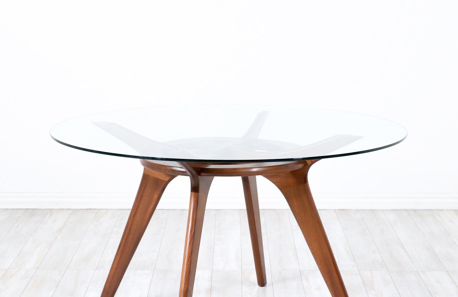 Mid-20th Century Adrian Pearsall Model 1135-T Sculpted Dining Table for Craft Associates 