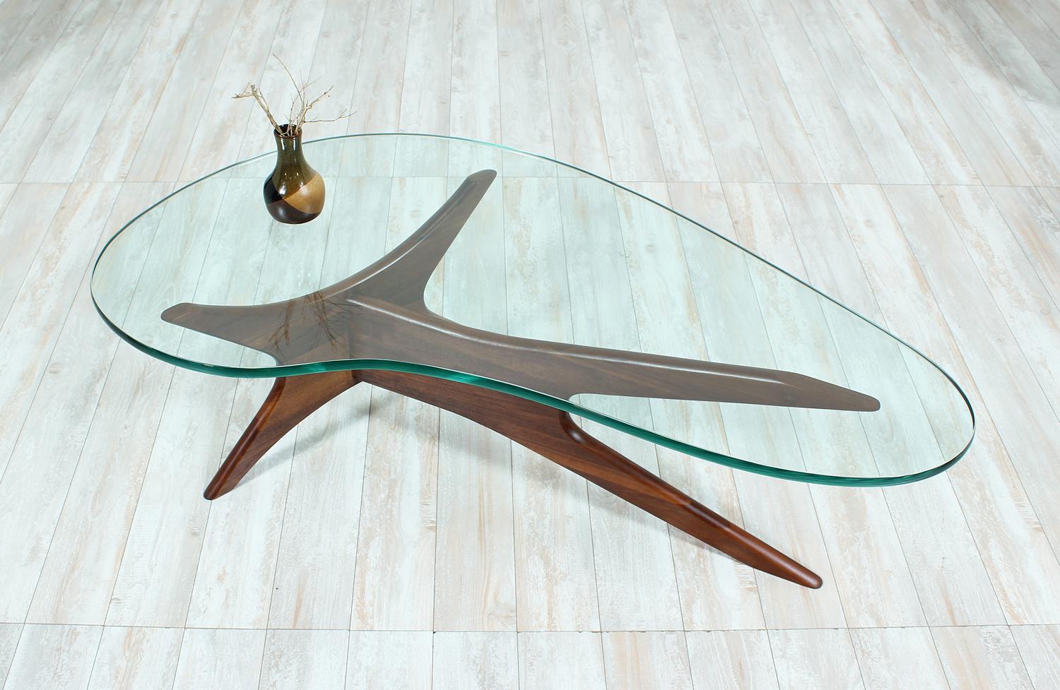 Adrian Pearsall Model 1465-T Coffee Table for Craft Associate In Excellent Condition In Los Angeles, CA