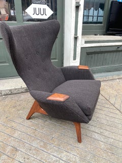 Adrian Pearsall Model 2231-C High Back Wing Chair