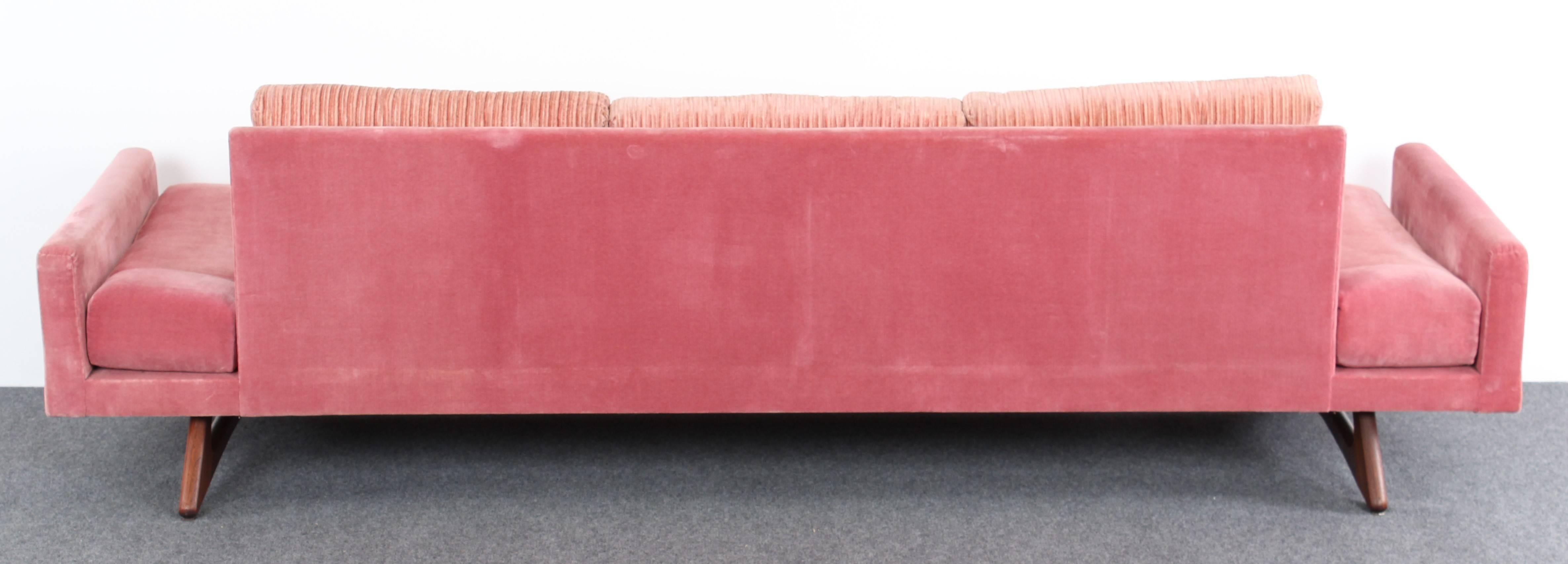 Upholstery Adrian Pearsall Model 2408 Sofa for Craft Associates, 1960s