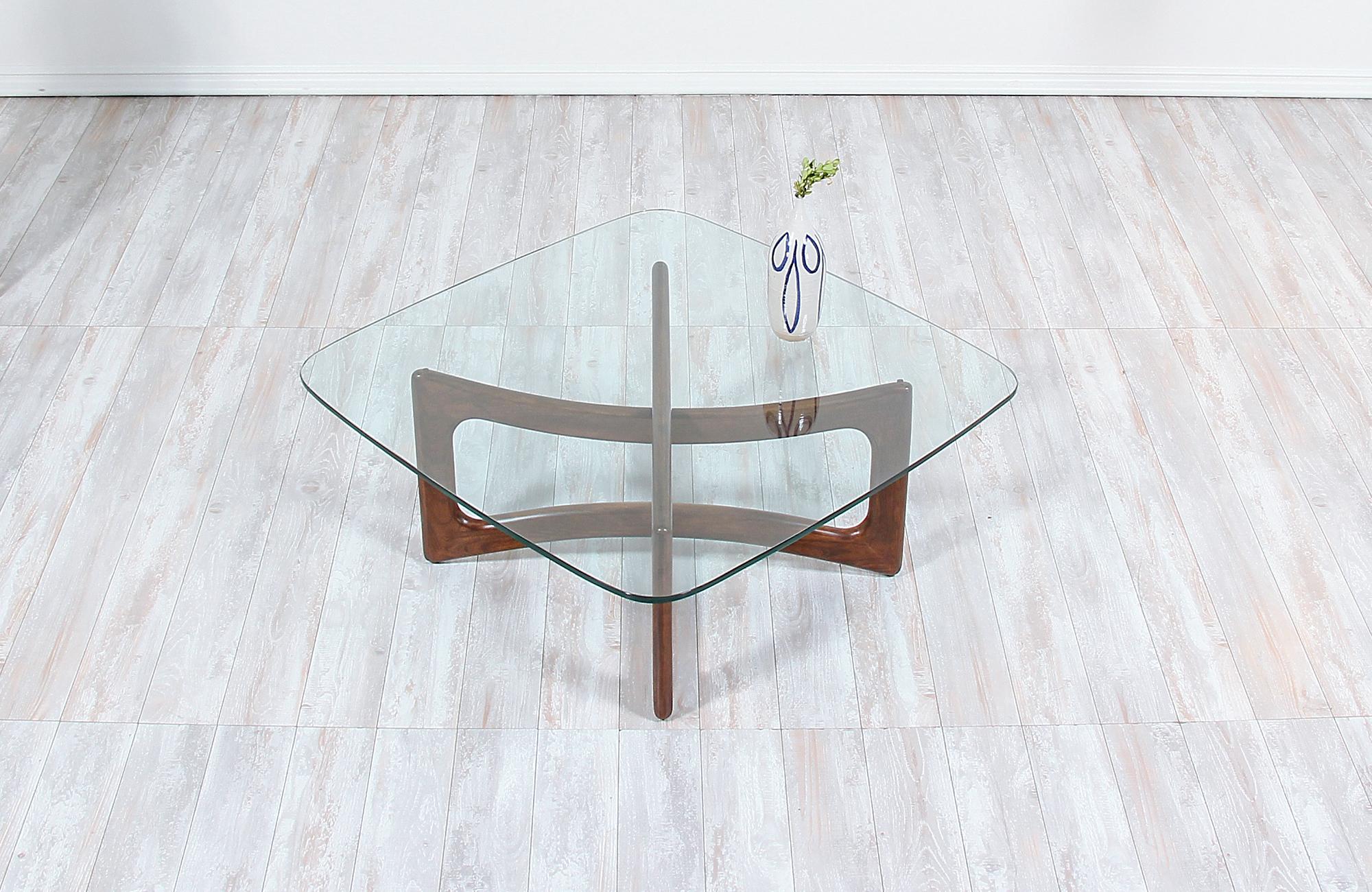 Glass Adrian Pearsall Model 2452-T36 Coffee Table for Craft Associates