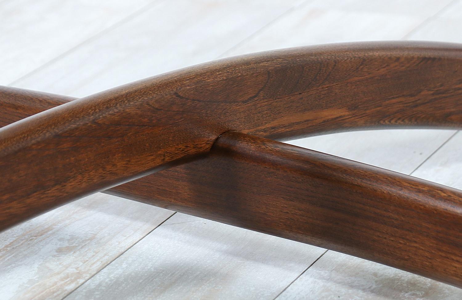 Glass Adrian Pearsall Model 2452-T36 Coffee Table for Craft Associates