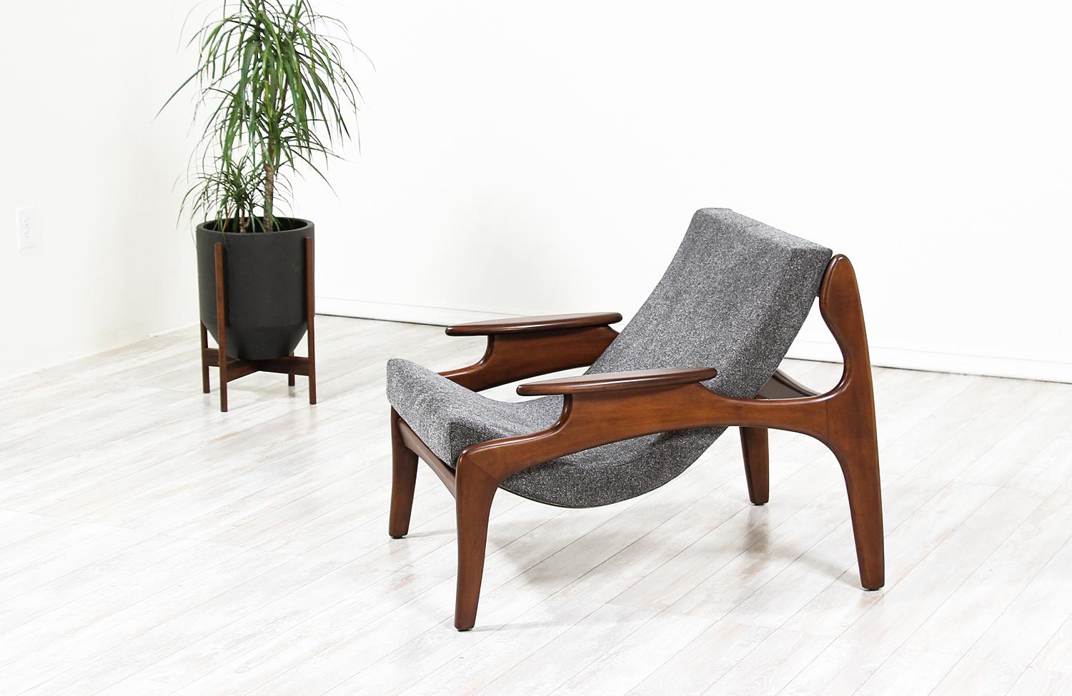 Mid-20th Century Adrian Pearsall Model 804-C Sling Chair for Craft Associates