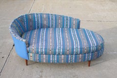 Adrian Pearsall Oval Chaise Lounge Settee