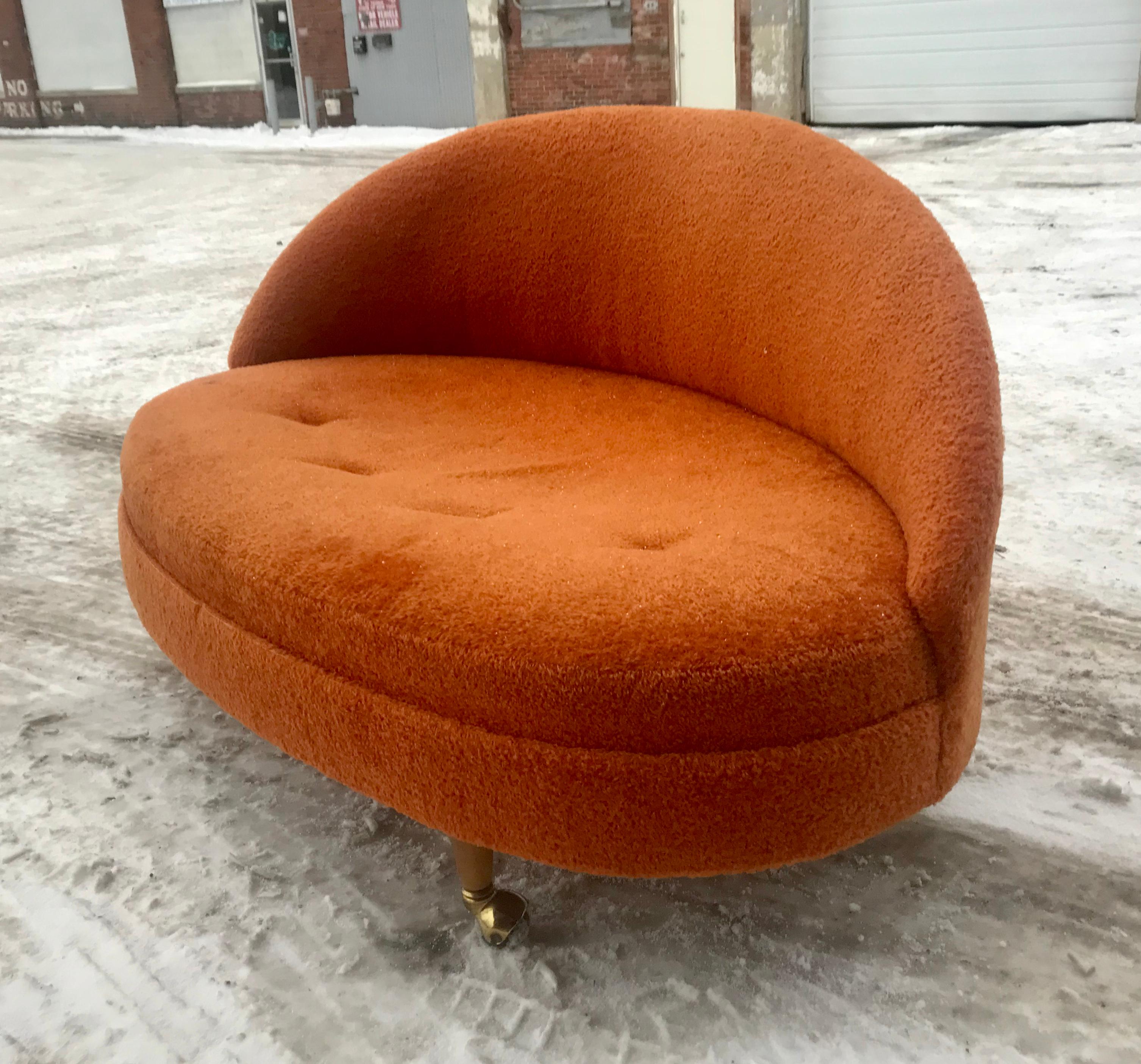 chaise oval