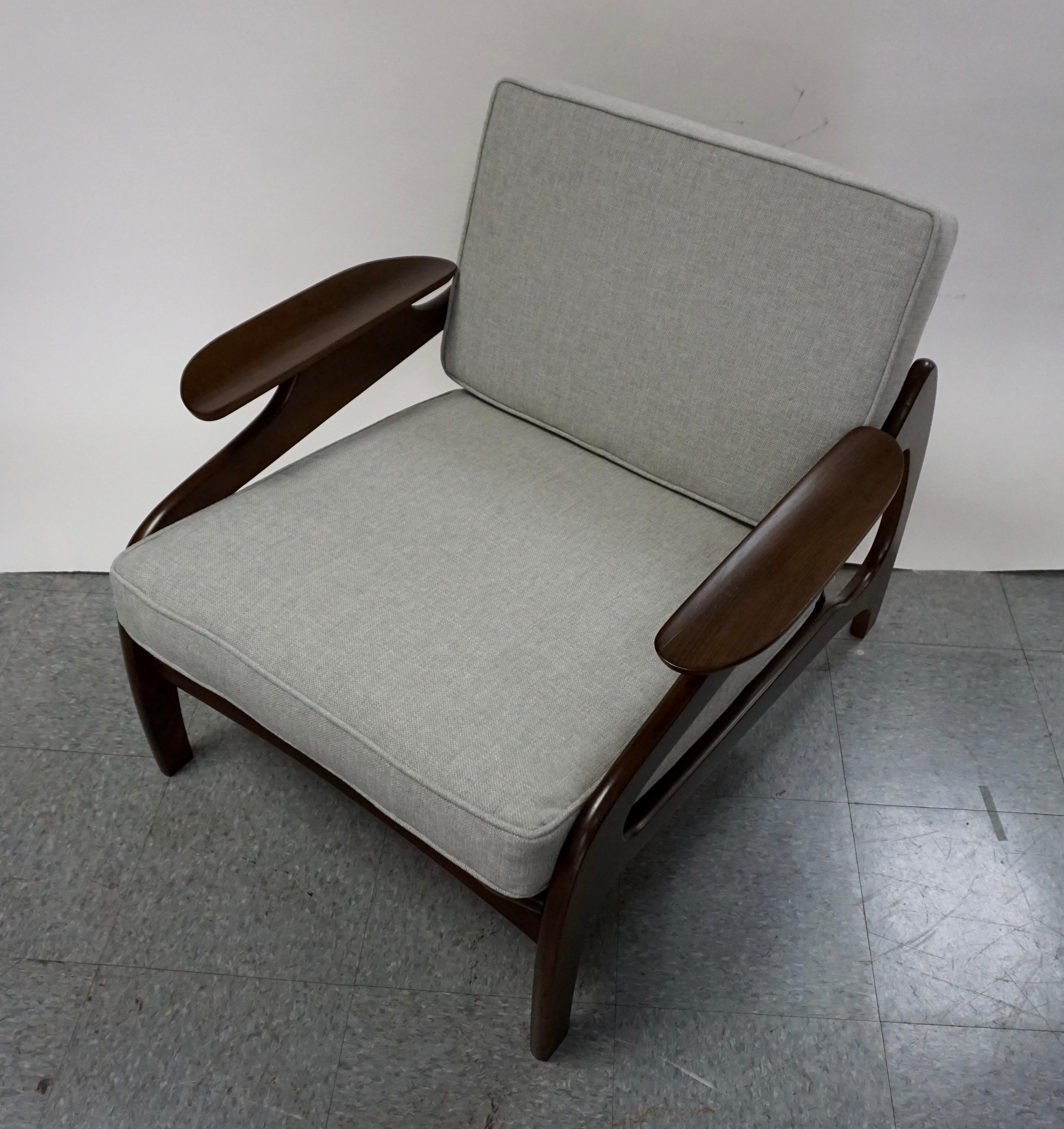 Mid-Century Modern Adrian Pearsall Pair of Lounge Chairs For Sale