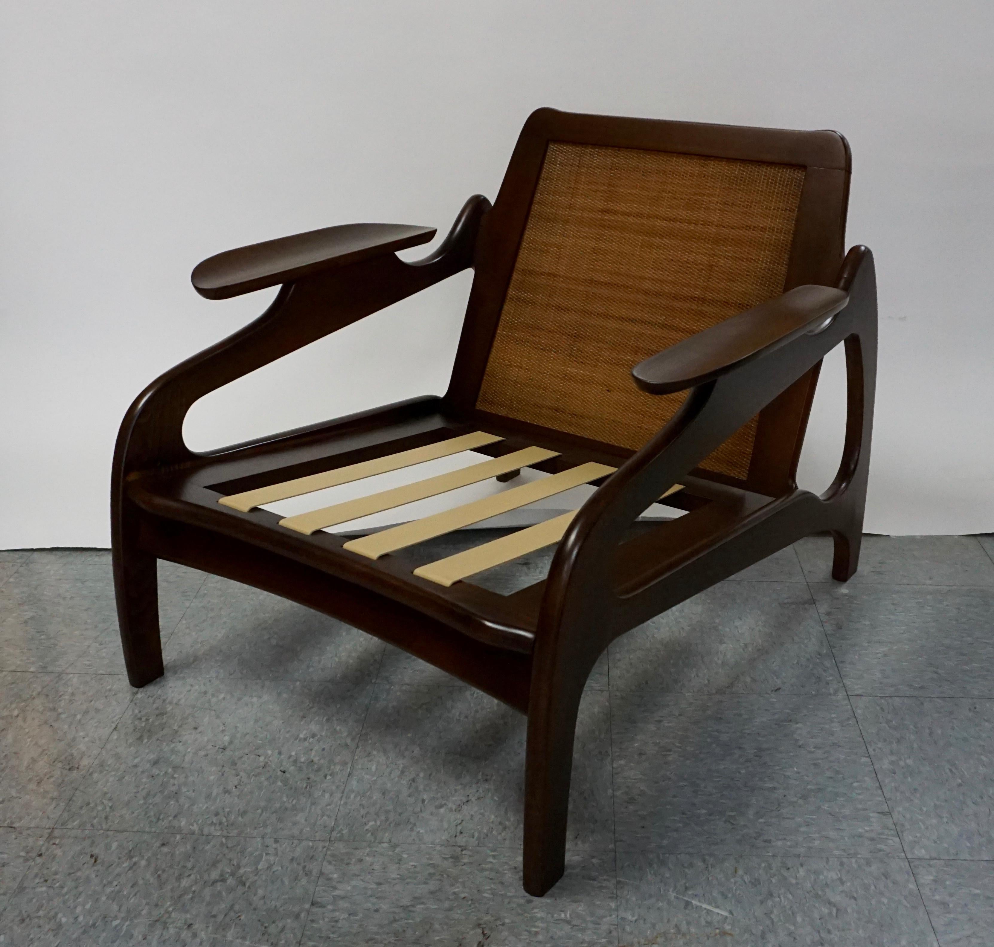 American Adrian Pearsall Pair of Lounge Chairs For Sale