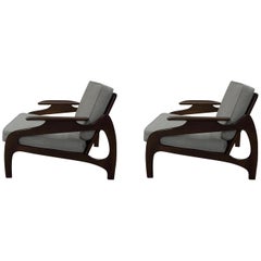 Adrian Pearsall Pair of Lounge Chairs