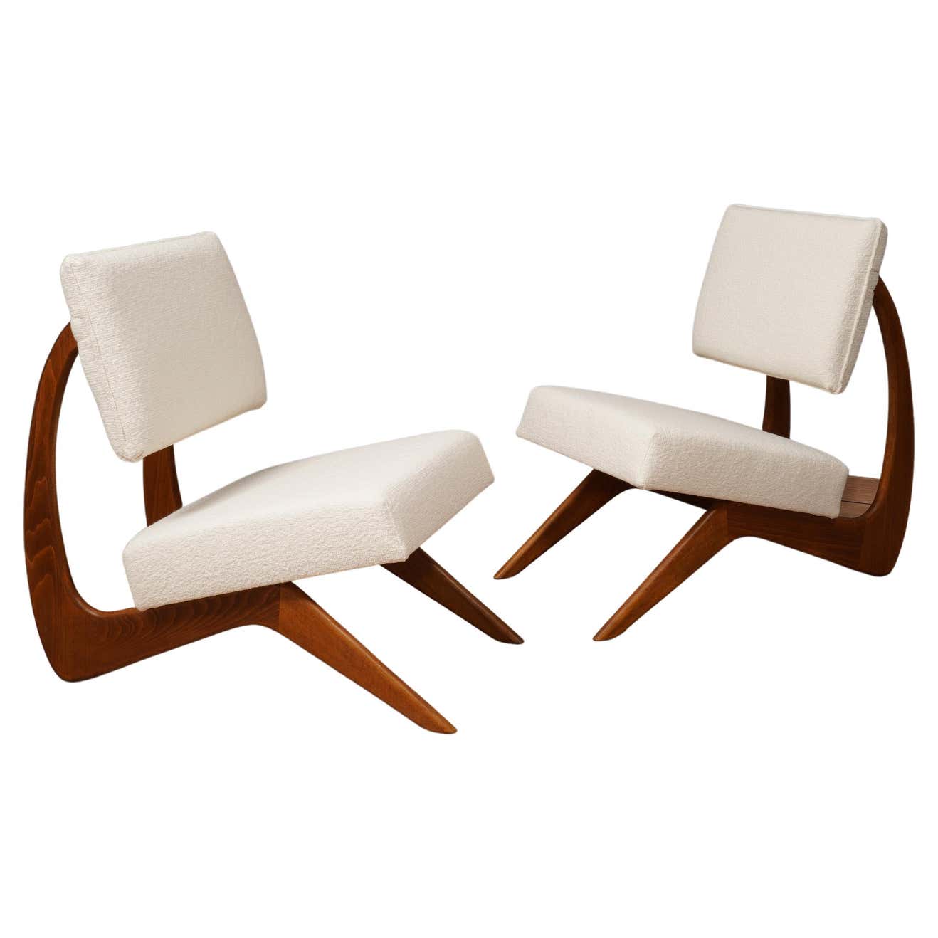 Partex Associate Chair Adrian Pearsall per Craft Associates Mid-Century ArmChairs, 1970 at 1stDibs