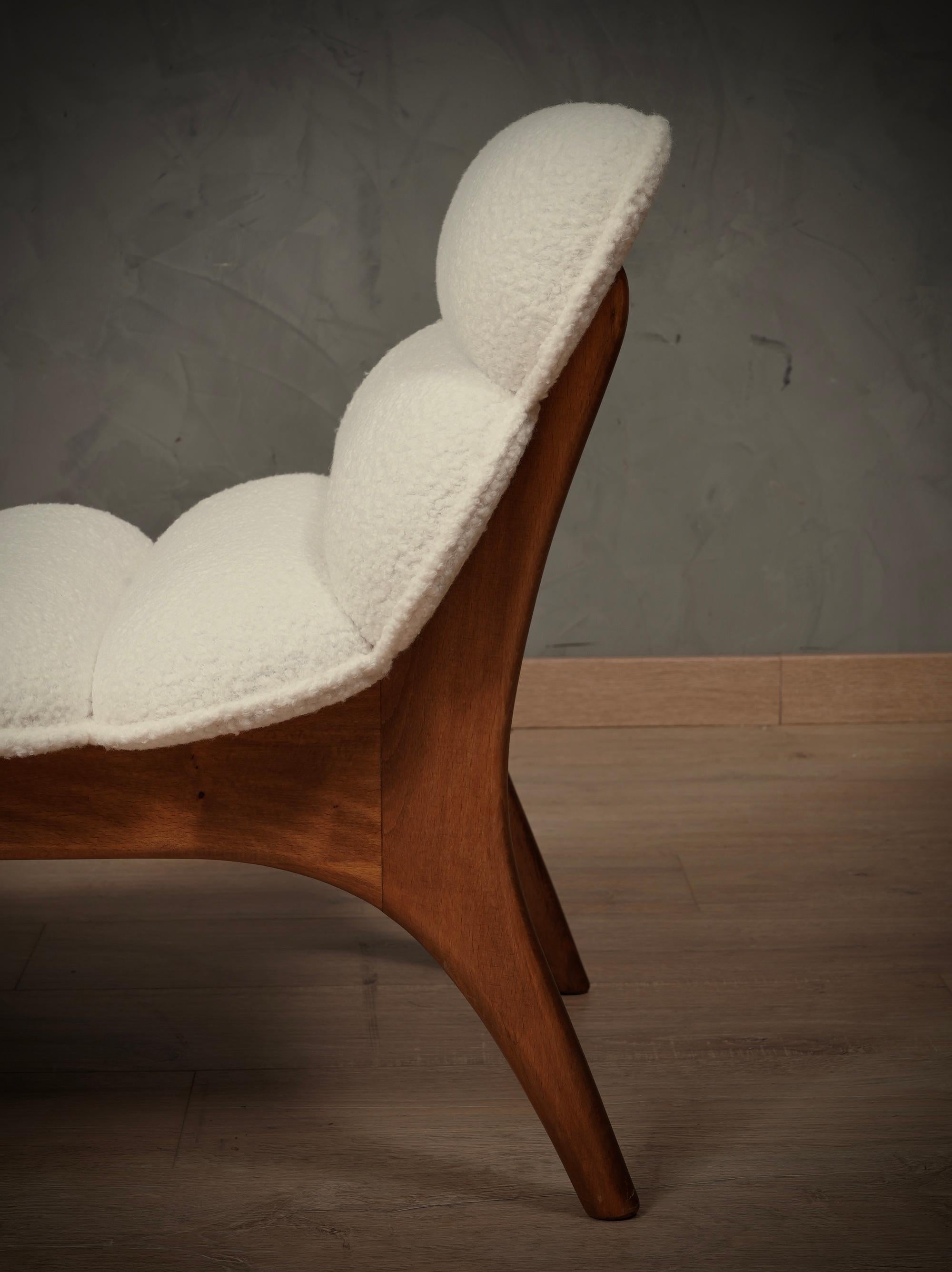 italien Adrian Pearsall Per Craft Associates Lit de jour du milieu du siècle / Dormeuse, 1970 en vente