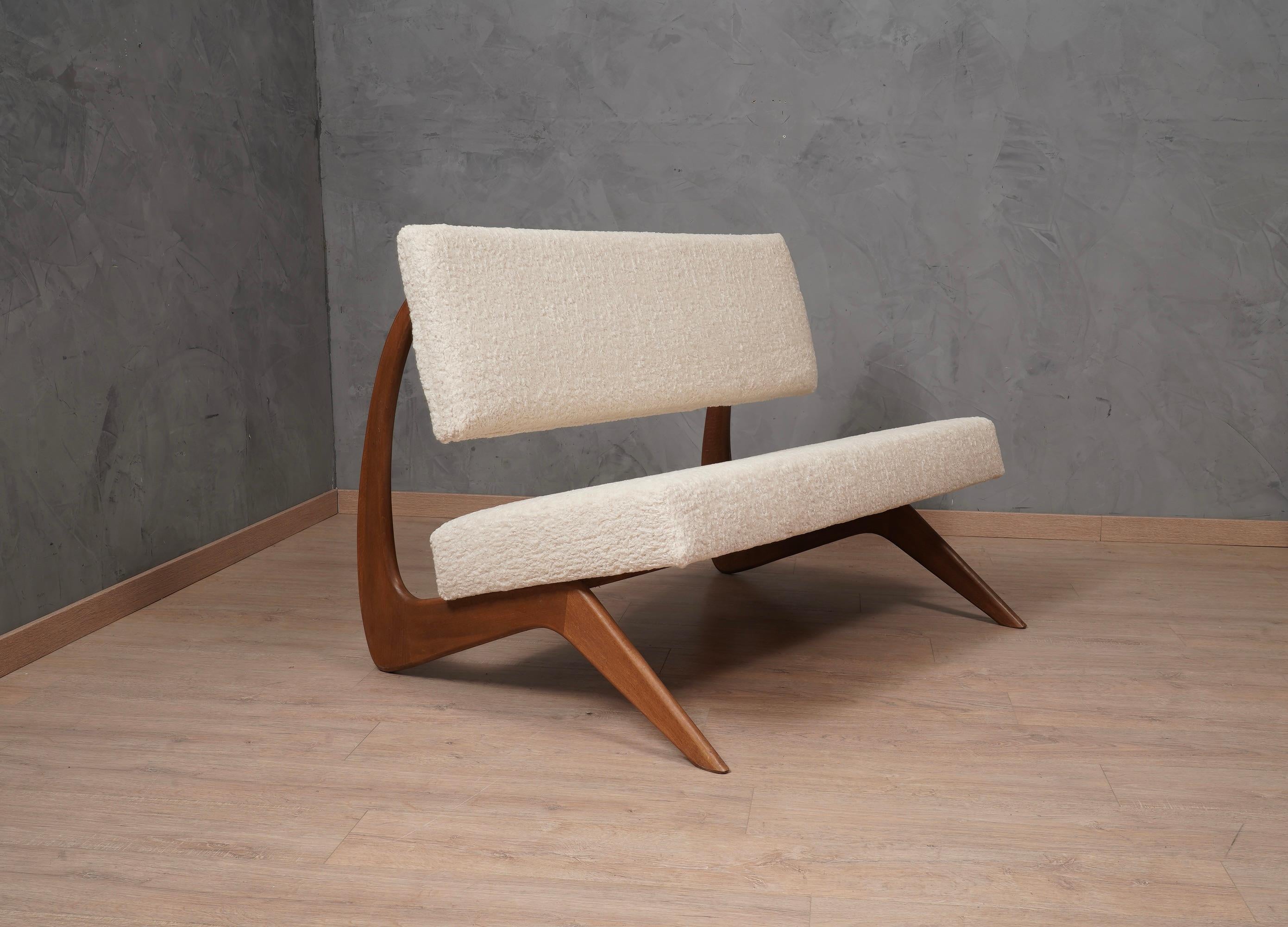 Adrian Pearsall per Craft Associates Mid-Century Sofa, 1970 2