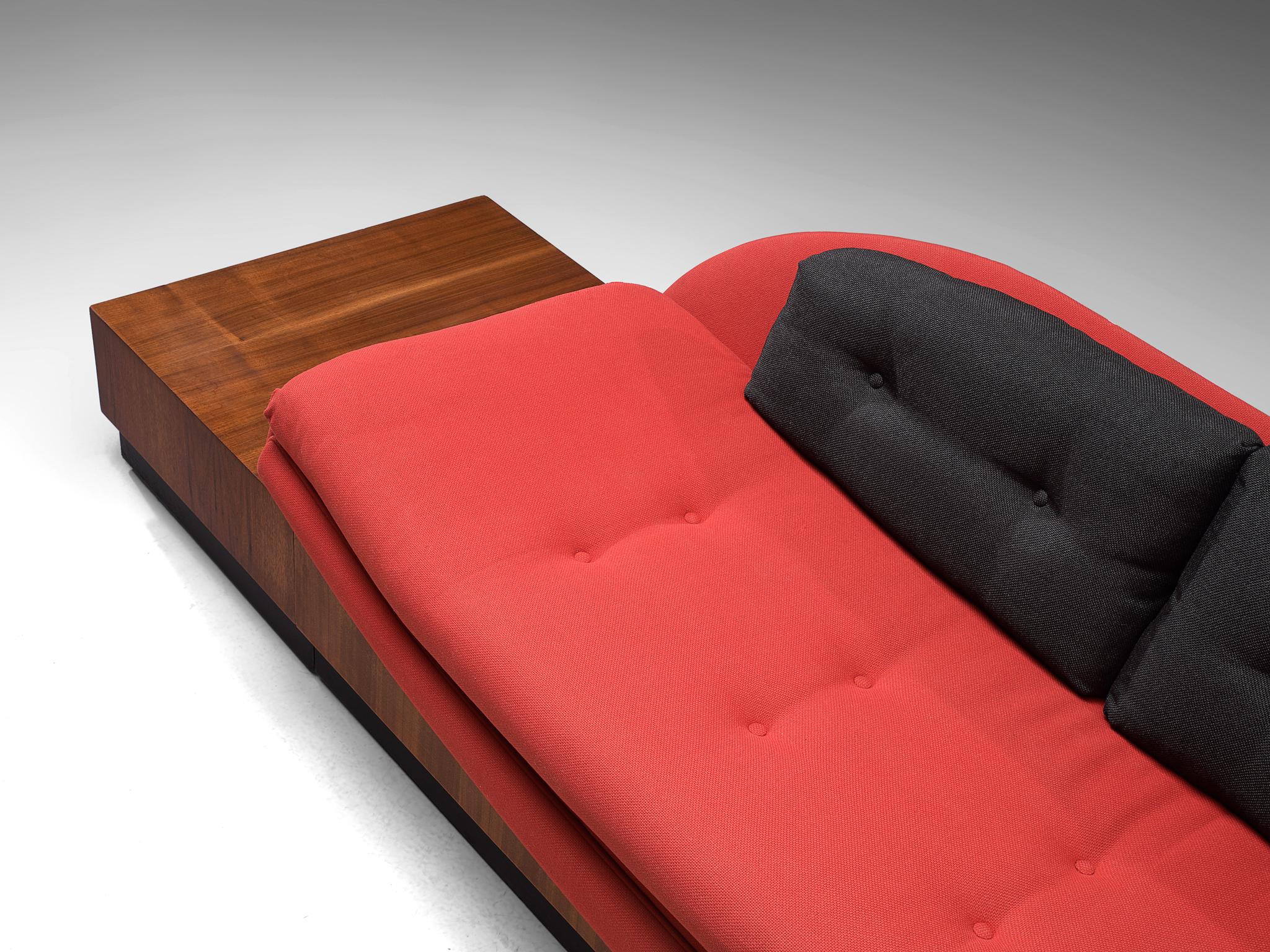 Mid-20th Century Adrian Pearsall 'Platform Gondola' Sofa with Side Tables