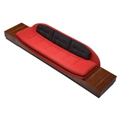 Adrian Pearsall 'Platform Gondola' Sofa with Side Tables