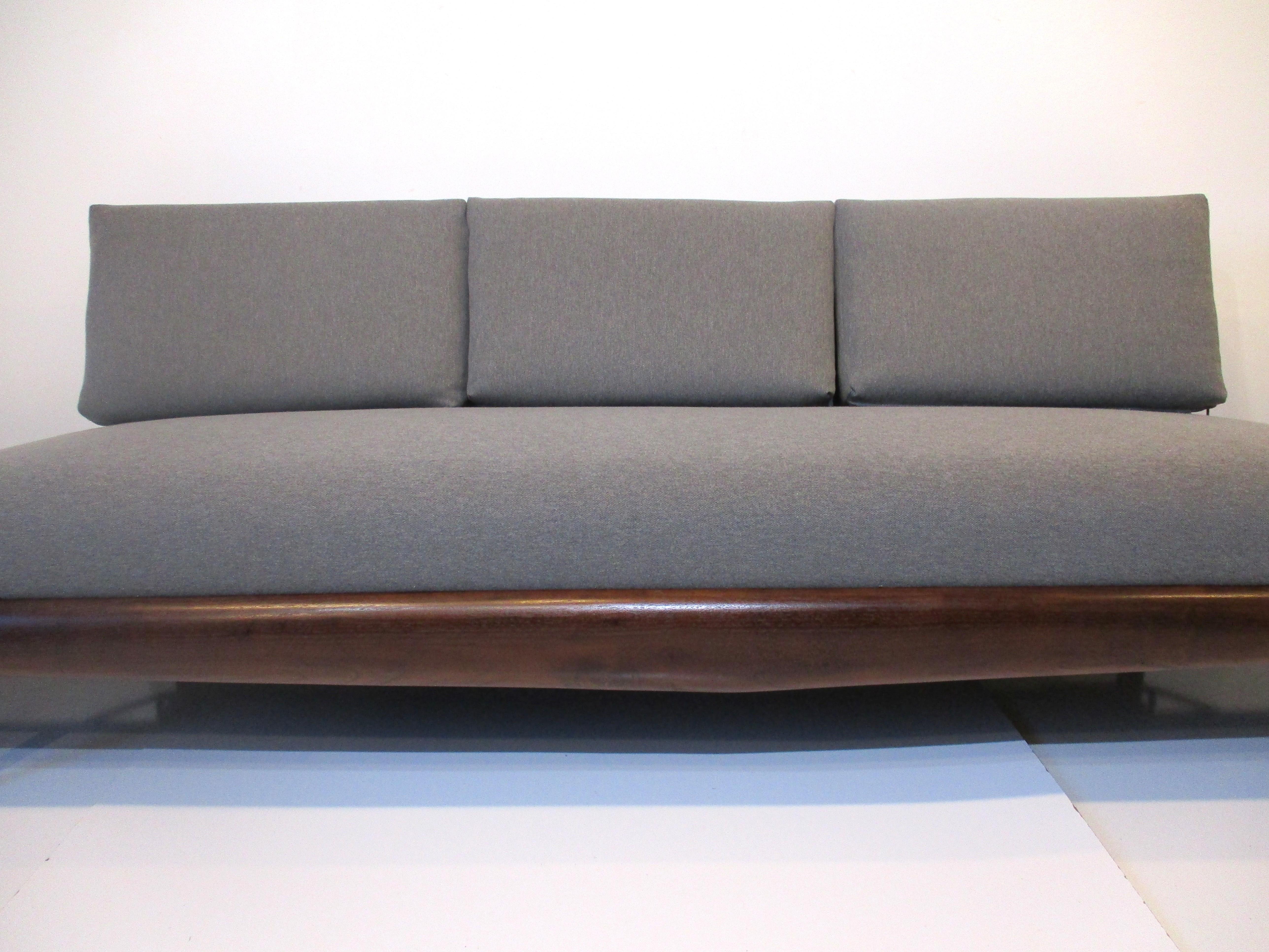 American Adrian Pearsall Platform Mid Century Sofa for Craft Associates 