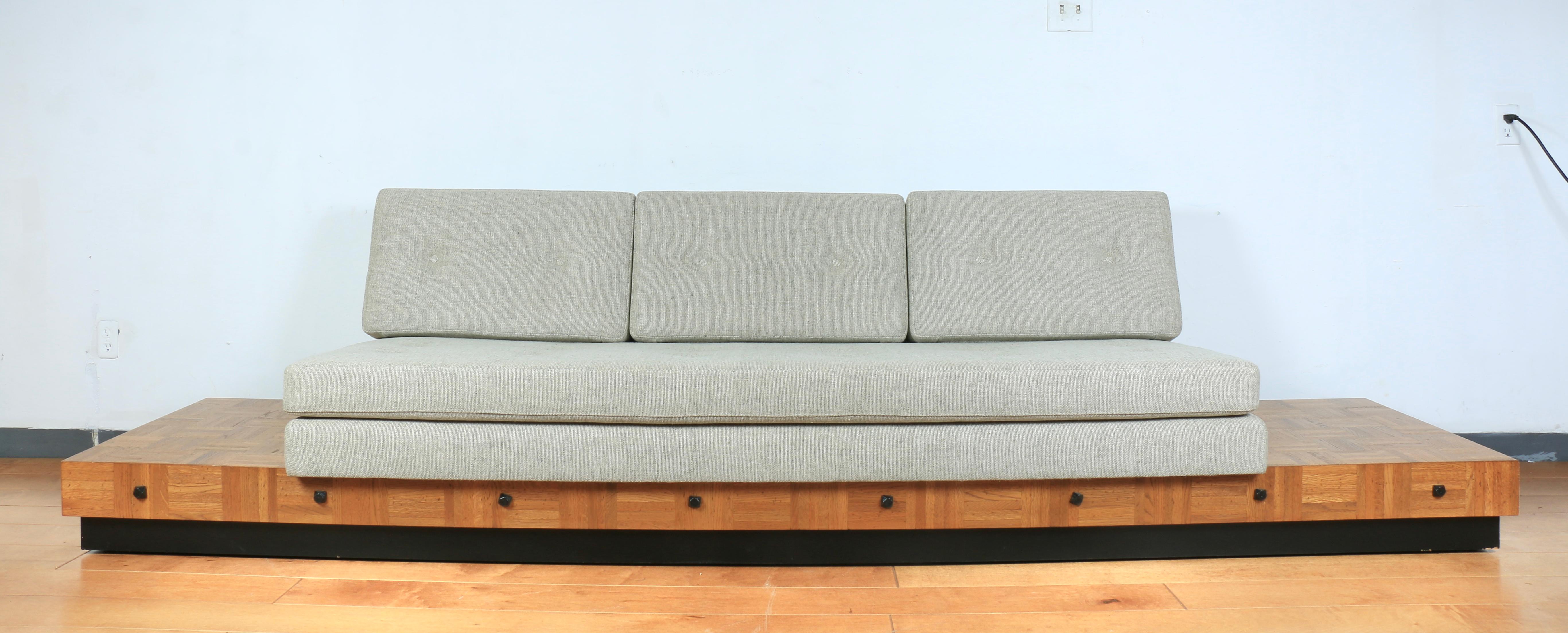 Adrian Pearsall Platform Sofa For Sale 2
