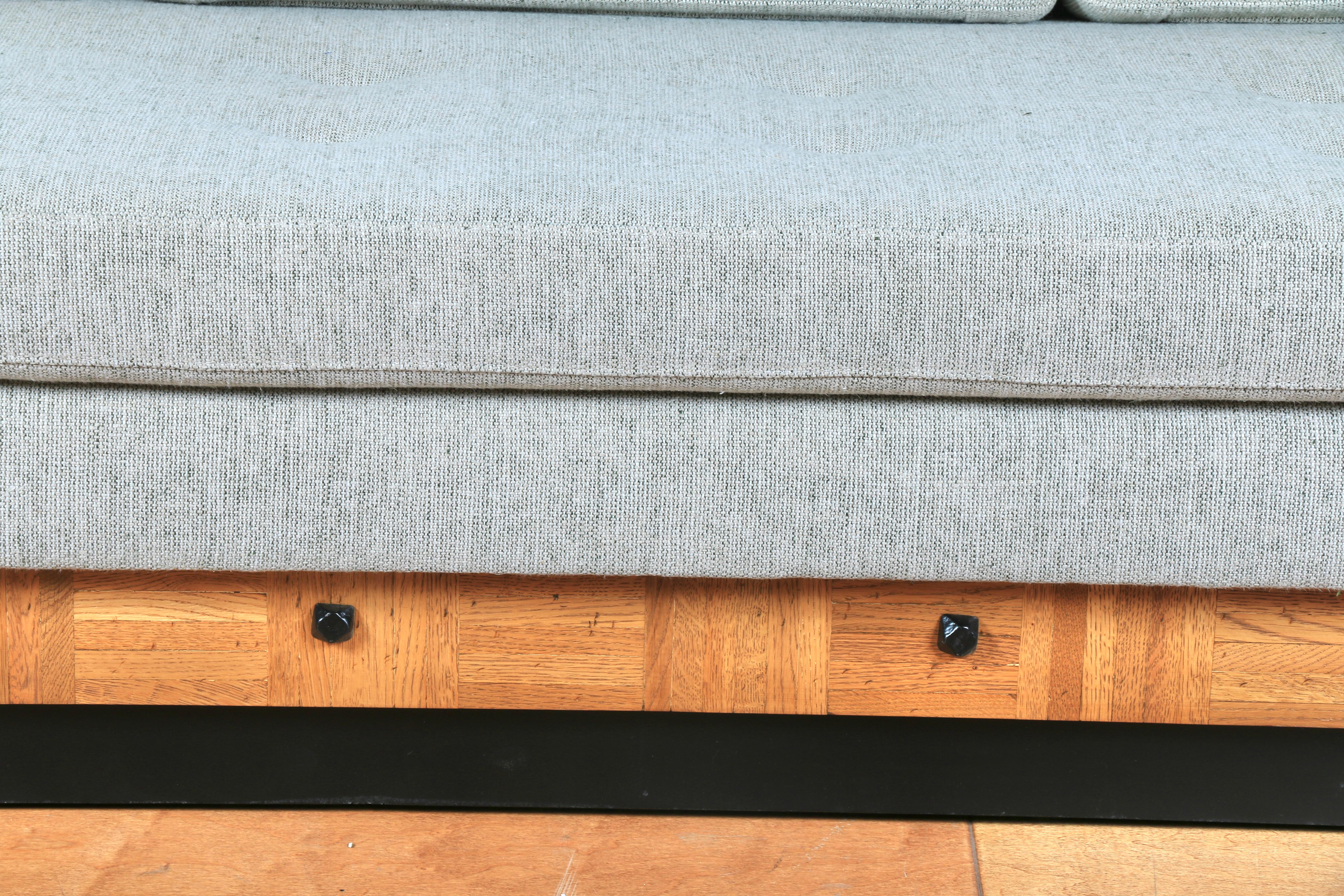 Adrian Pearsall Platform Sofa In Good Condition In North Hollywood, CA