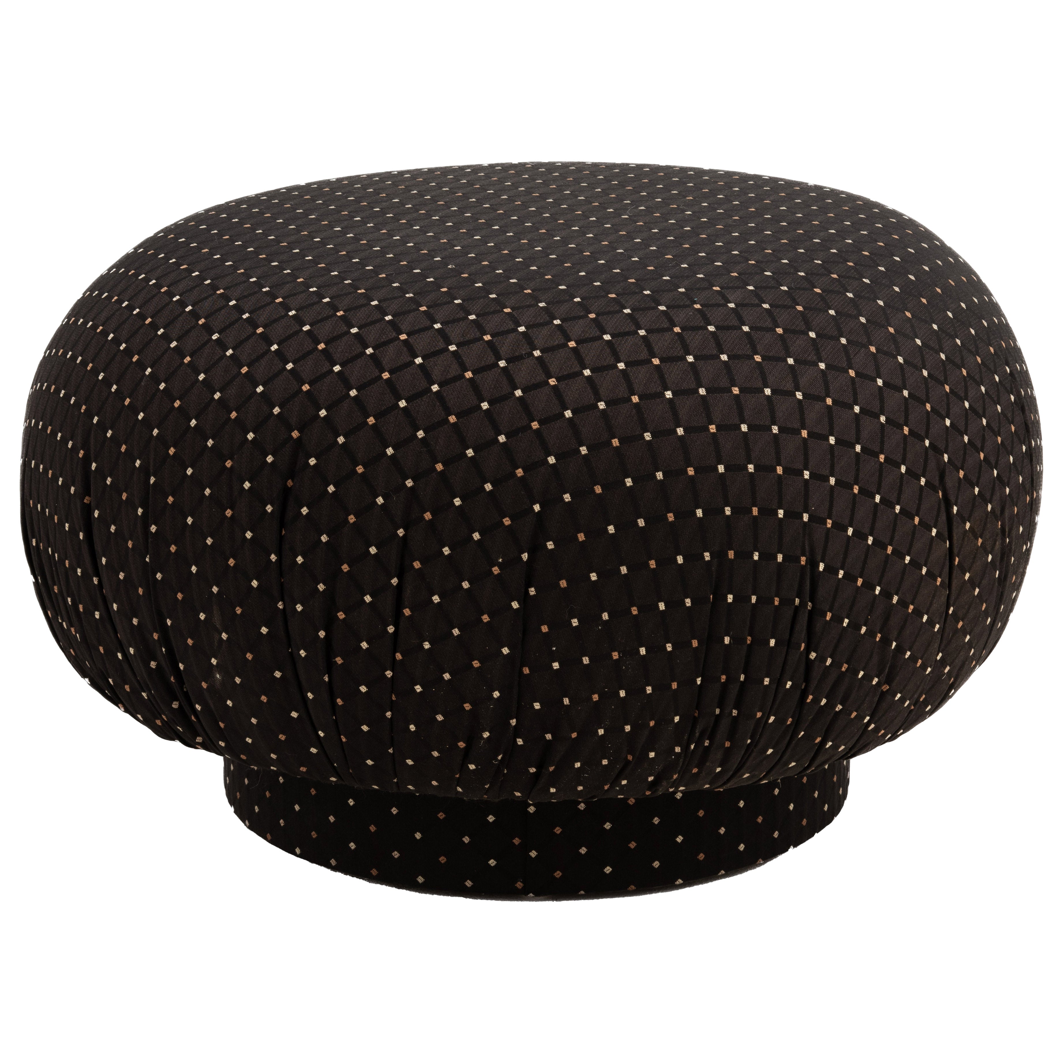 Adrian Pearsall Postmodern Swivel Mushroom Pouf Ottoman Original Comfort Designs For Sale