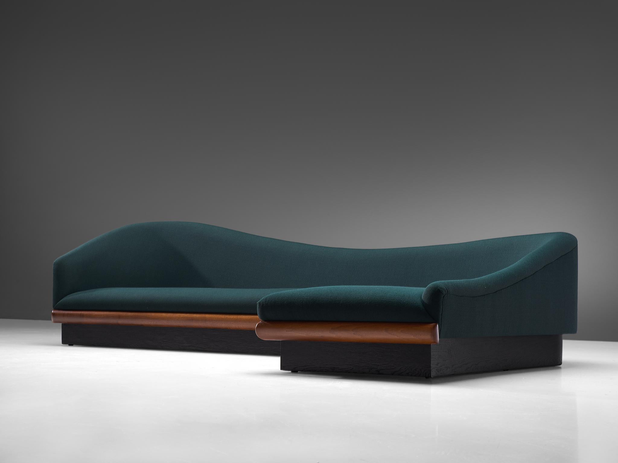 Mid-20th Century Adrian Pearsall Restored and Reupholstered 'Cloud' Sofa