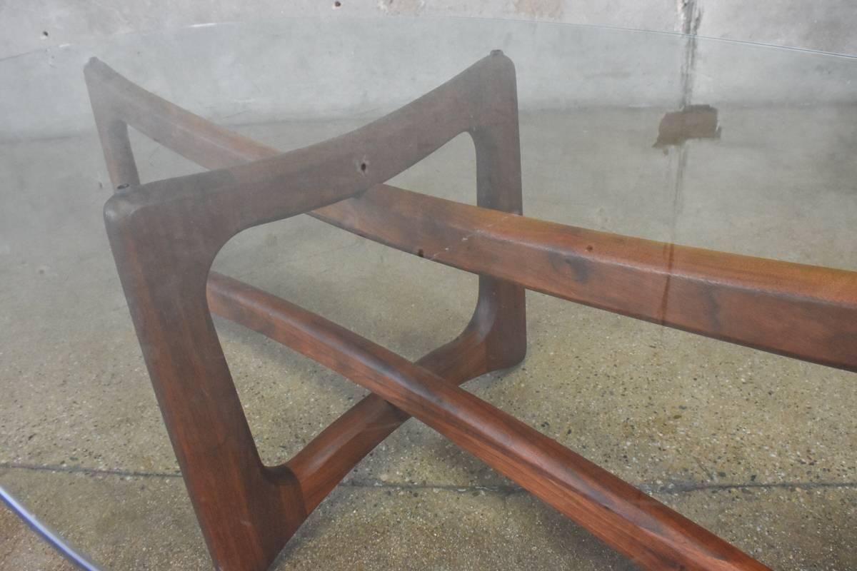 Adrian Pearsall 'Ribbon' Coffee Table In Good Condition In Long Beach, CA