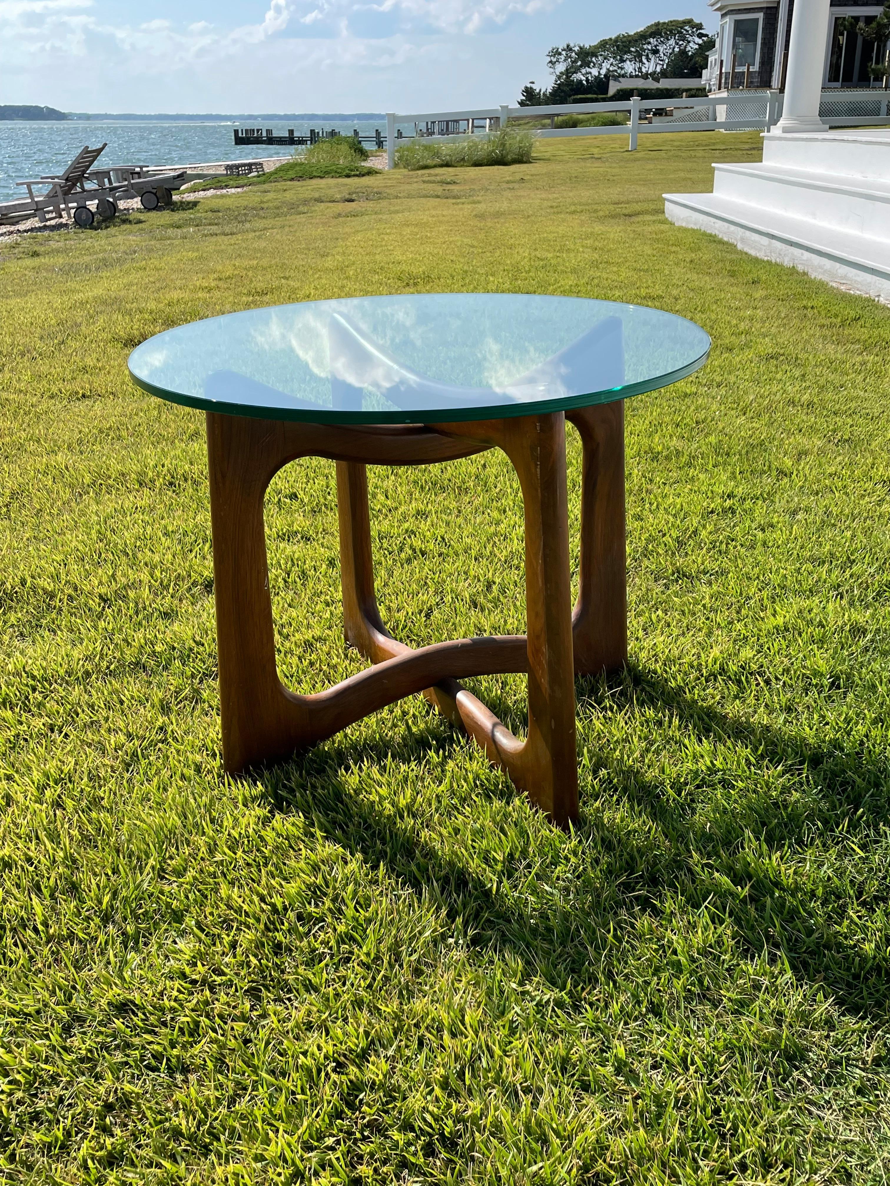 American Adrian Pearsall Ribbon Side Table For Sale