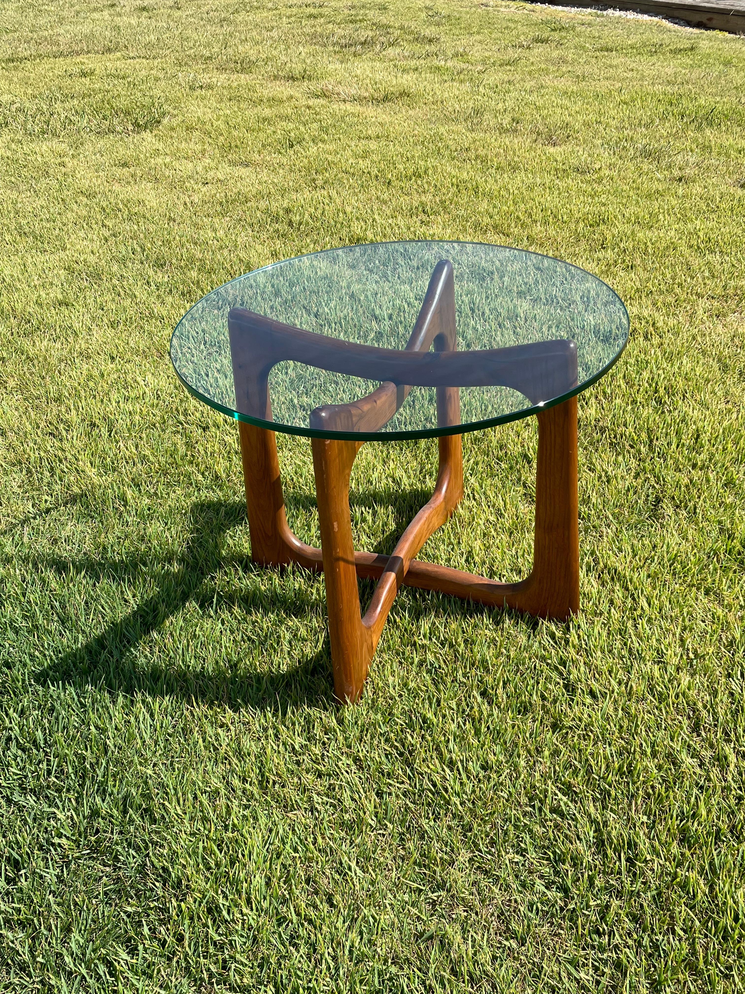 20th Century Adrian Pearsall Ribbon Side Table For Sale