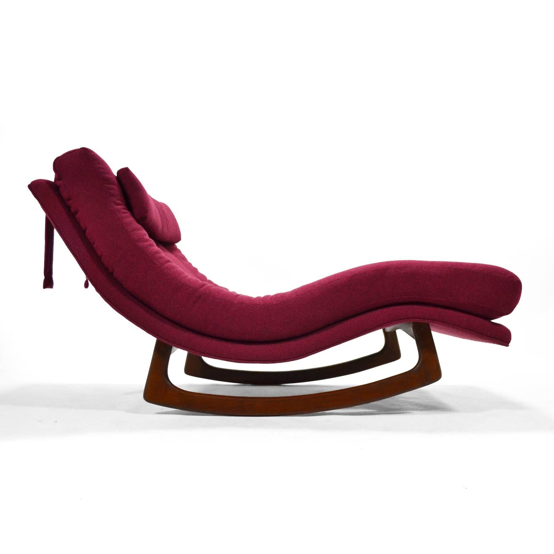 Mid-Century Modern Adrian Pearsall Rocking Chaise by Craft Assoc.