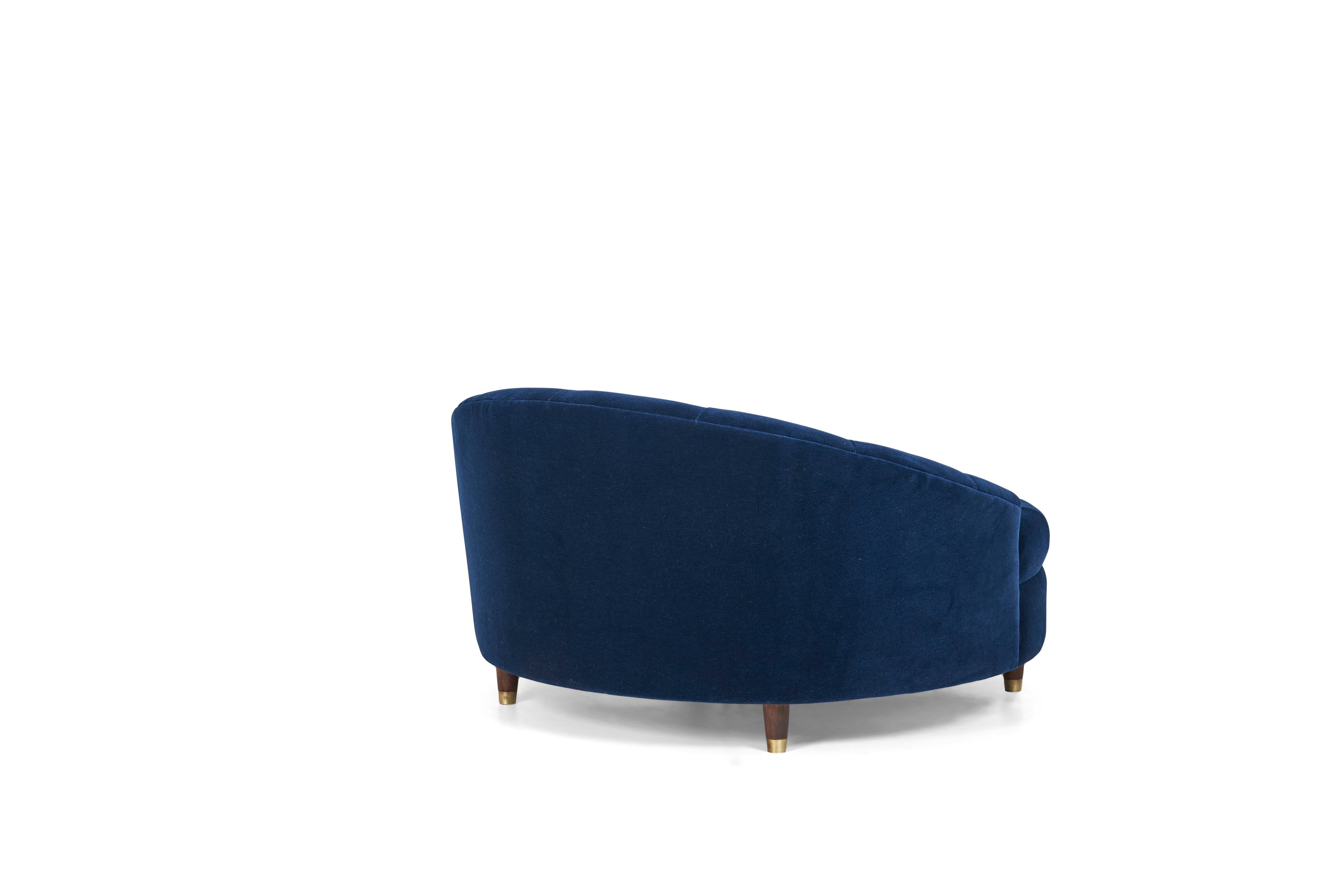 American Adrian Pearsall Round Chaise