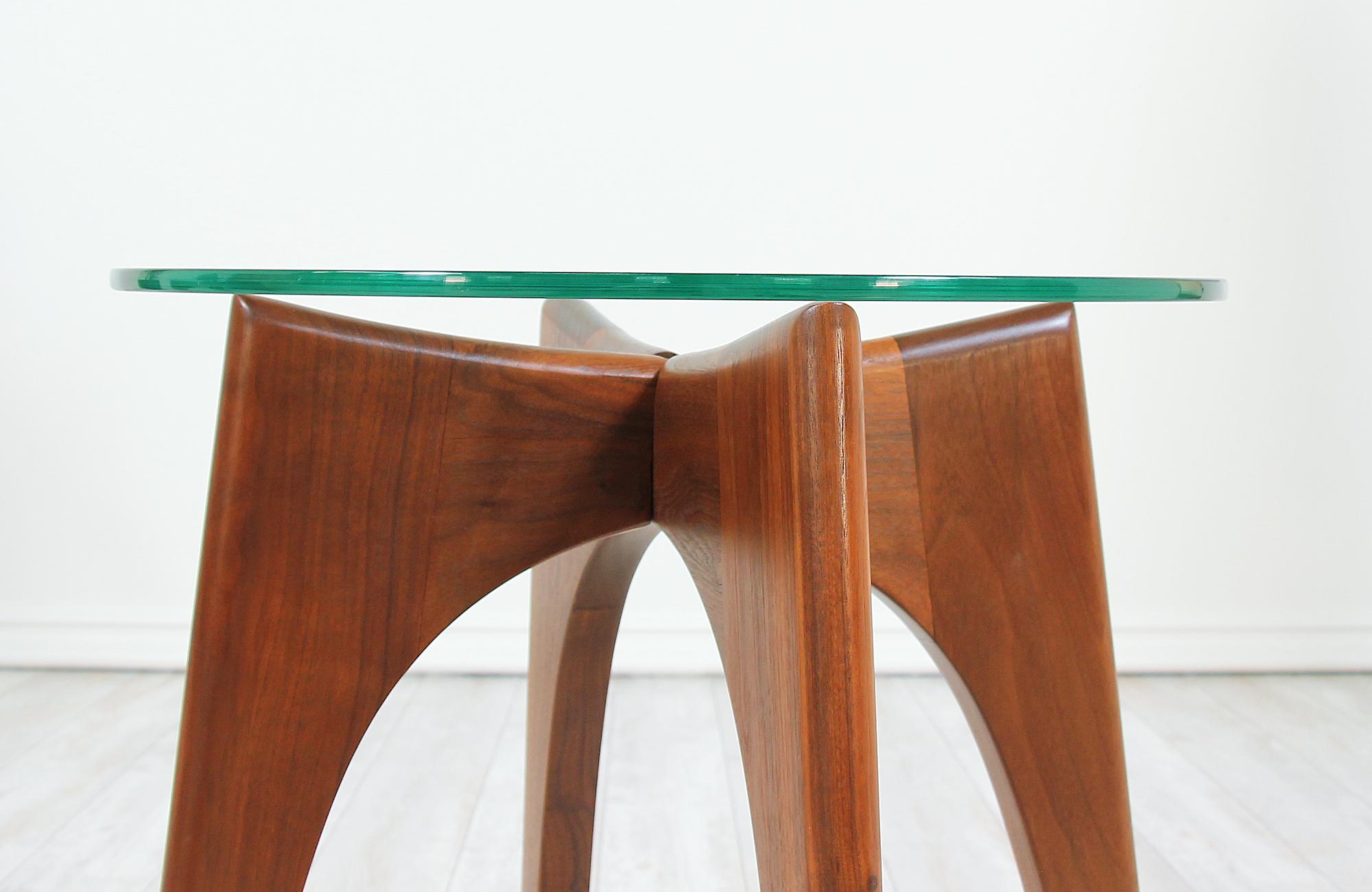 Adrian Pearsall Sculpted Walnut Side Tables for Craft Associates 4
