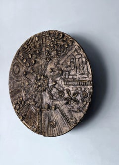 Adrian Pearsall "Sculptura" Brutalist Wall Bar for Craft