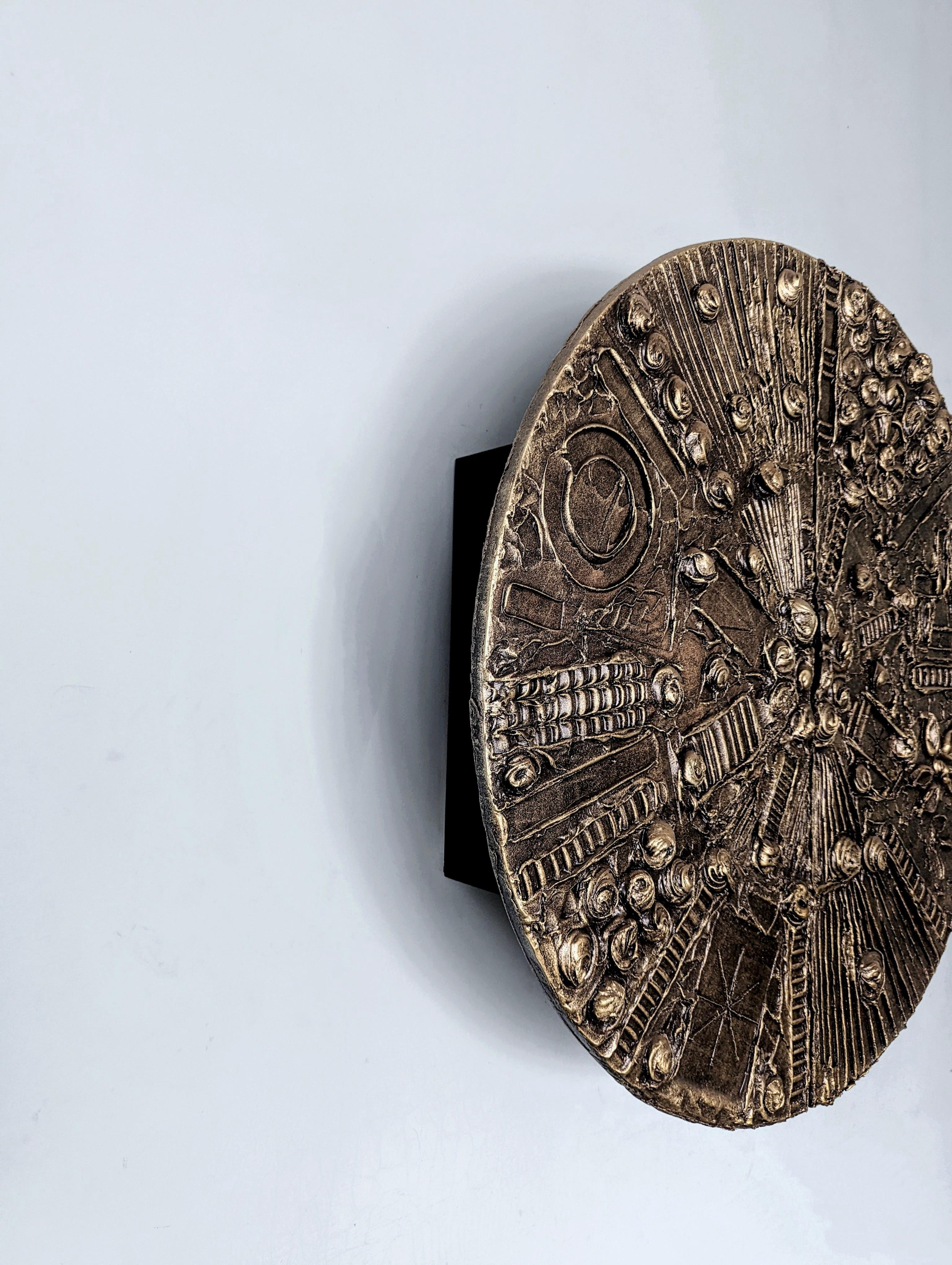 Américain Bar mural brutaliste Sculptura de Adrian Pearsall pour Craft en vente