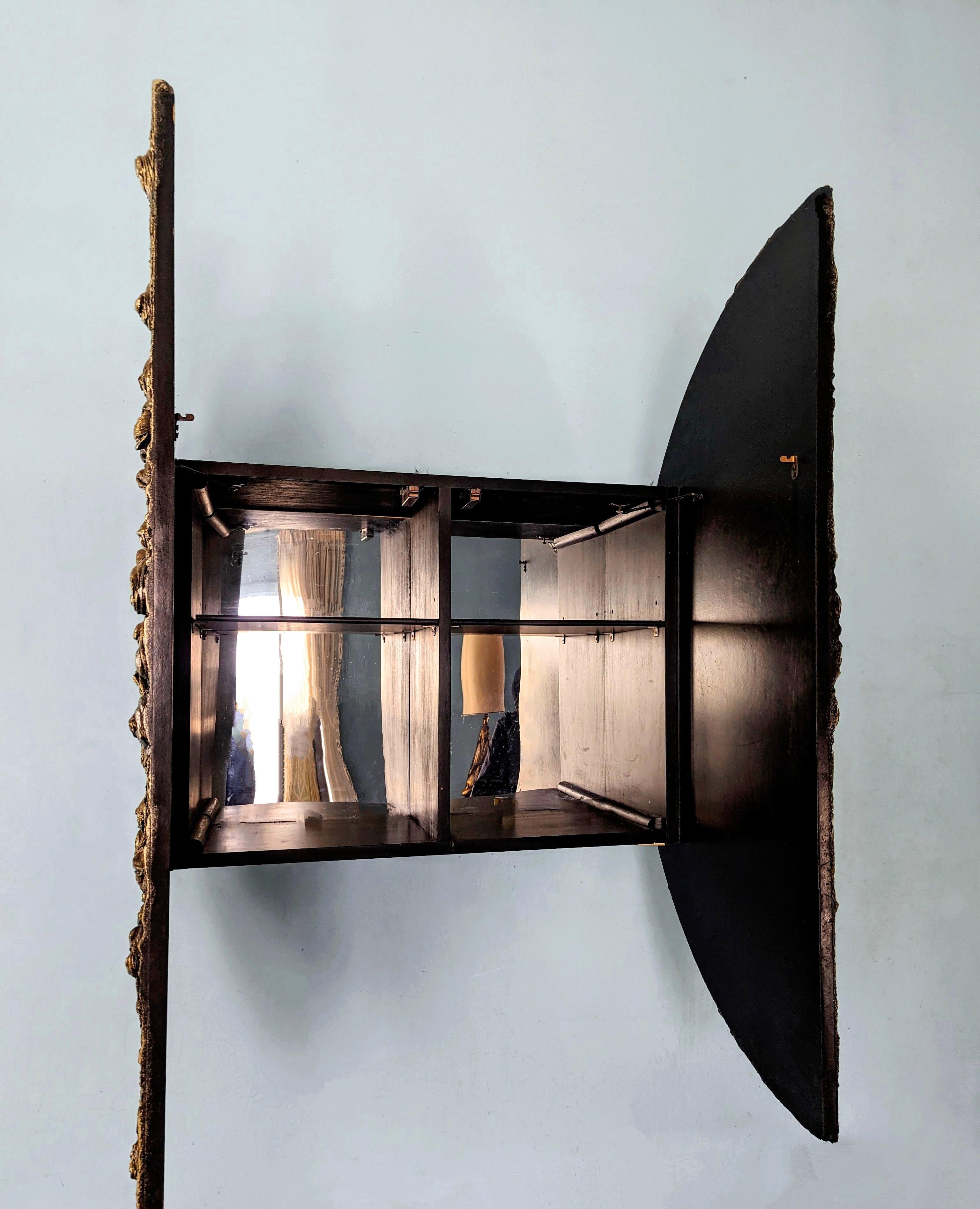 20ième siècle Bar mural brutaliste Sculptura de Adrian Pearsall pour Craft en vente