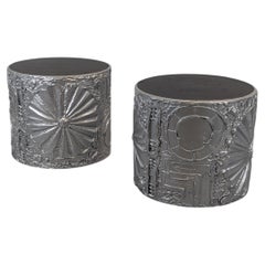 Tables tambour « Sculptura » d'Adrian Pearsall