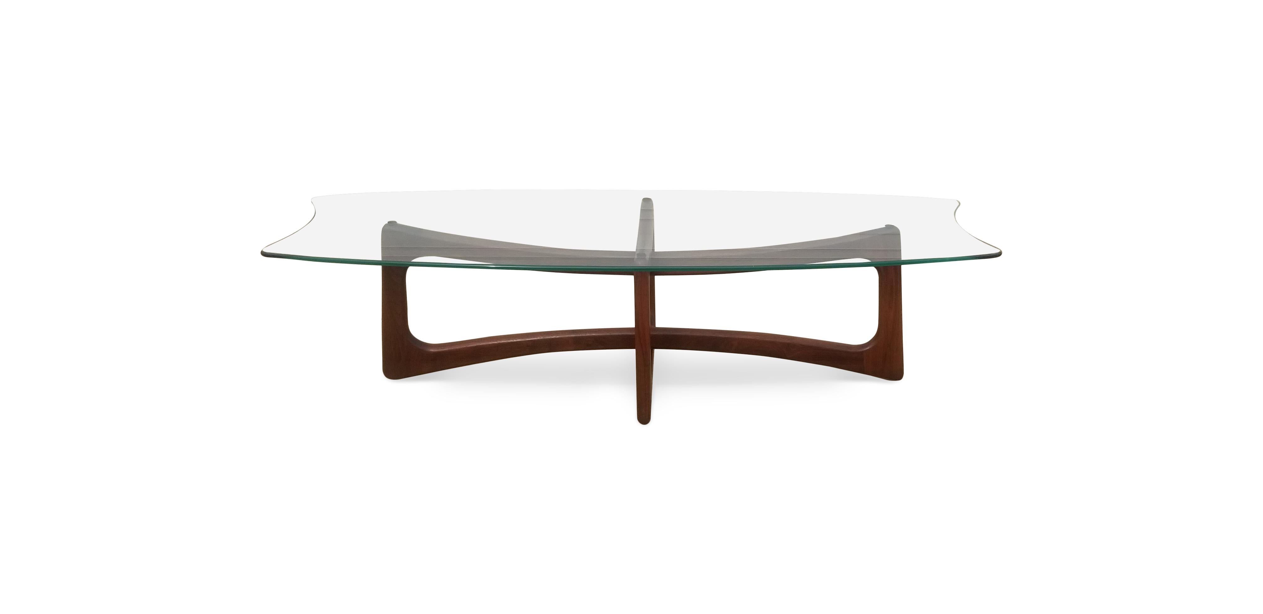 Adrian Pearsall Sculptural Walnut Coffee Table In Good Condition In Middlesex, NJ