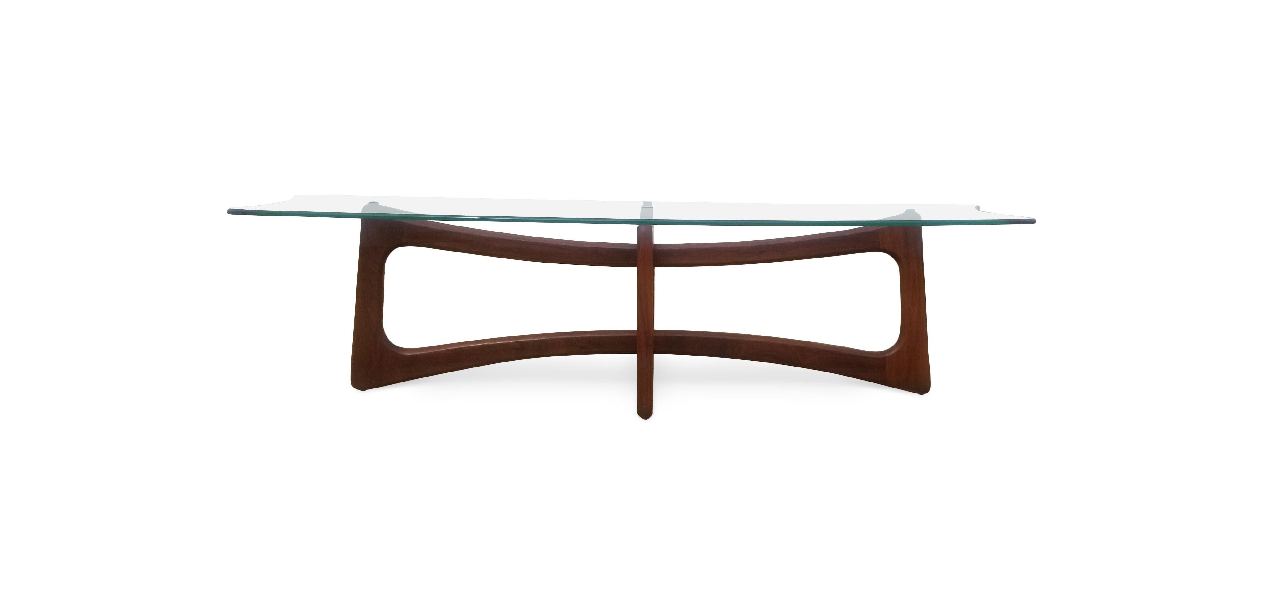 20th Century Adrian Pearsall Sculptural Walnut Coffee Table