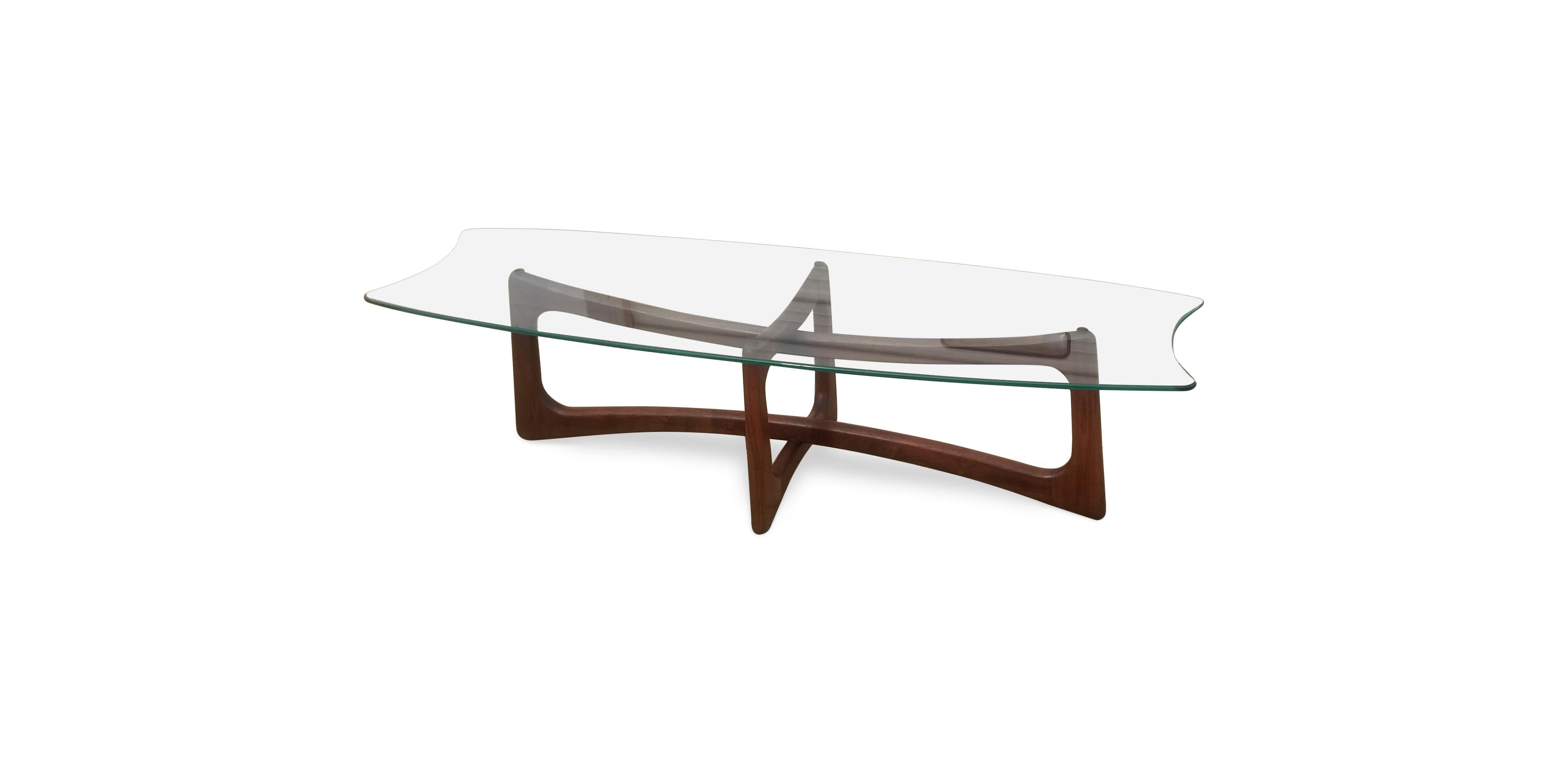 Adrian Pearsall Sculptural Walnut Coffee Table 1