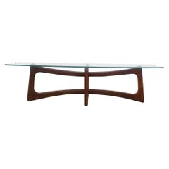 Adrian Pearsall Sculptural Walnut Coffee Table