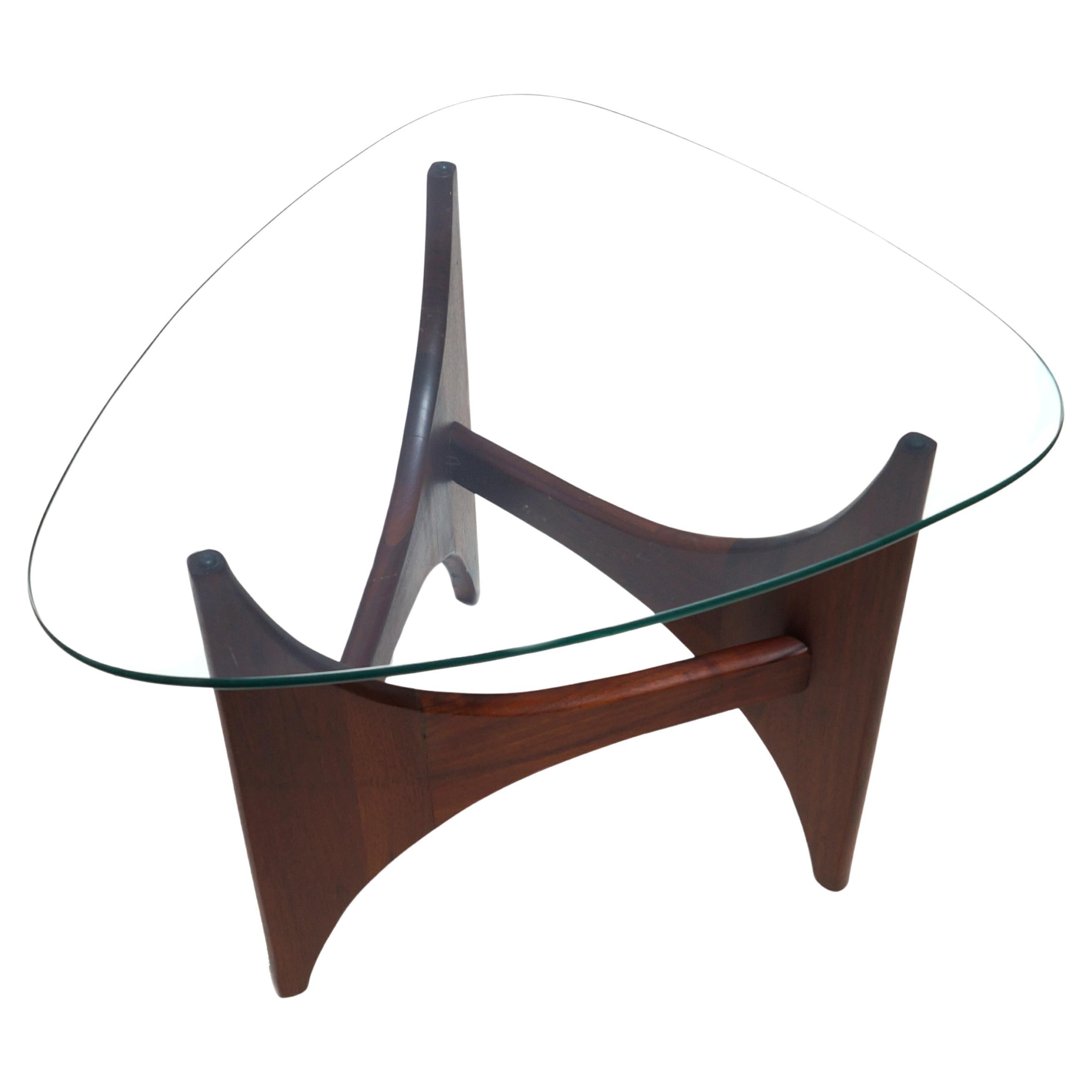 Mid-Century Modern Octagonal Two Tiered Side End Table Adrian Pearsall ...