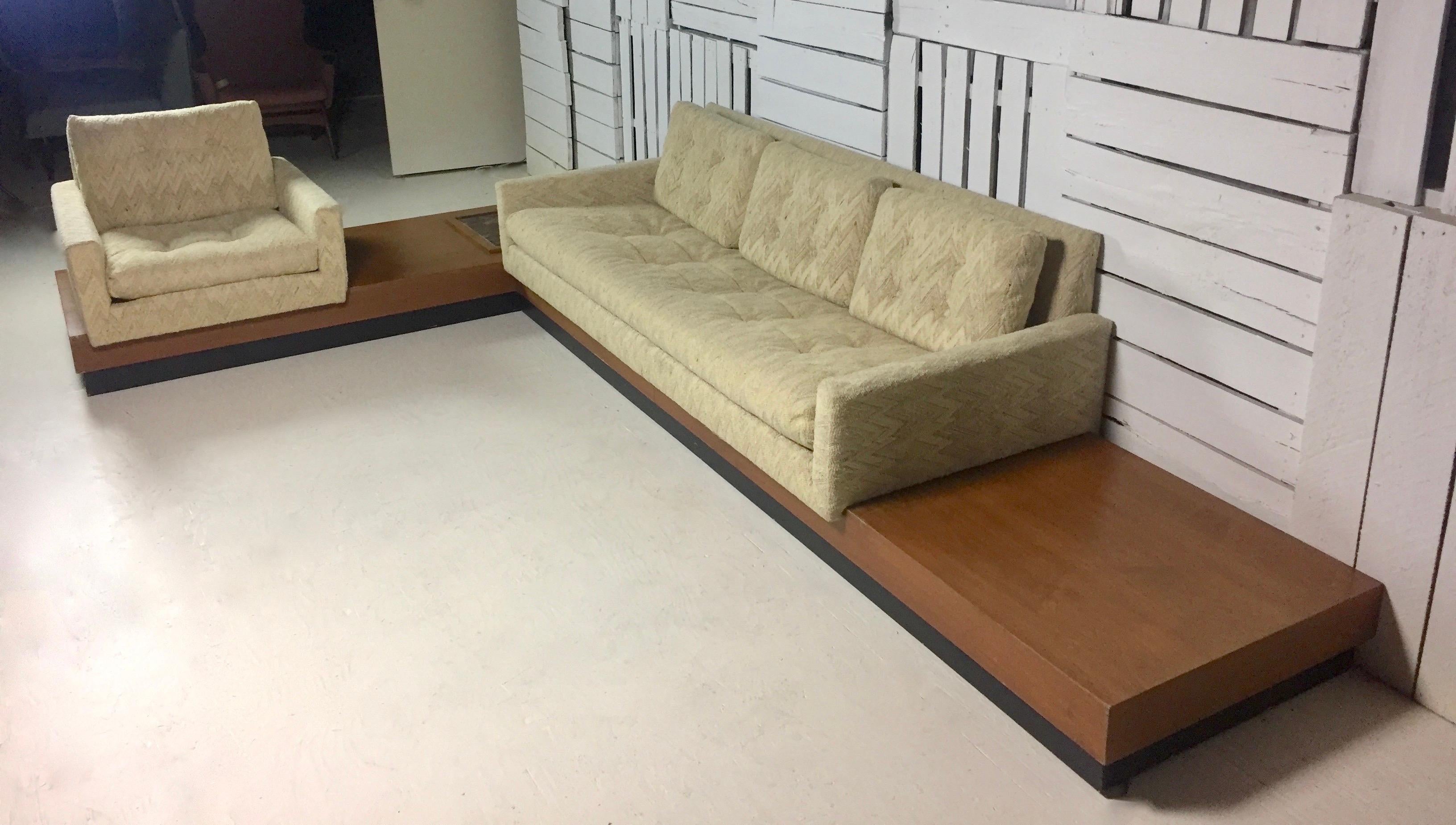 American Adrian Pearsall Sectional Sofa