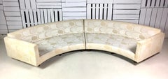 Adrian Pearsall Craft Associates Mid-Century Modern Sectional Sofa Semi-Circular