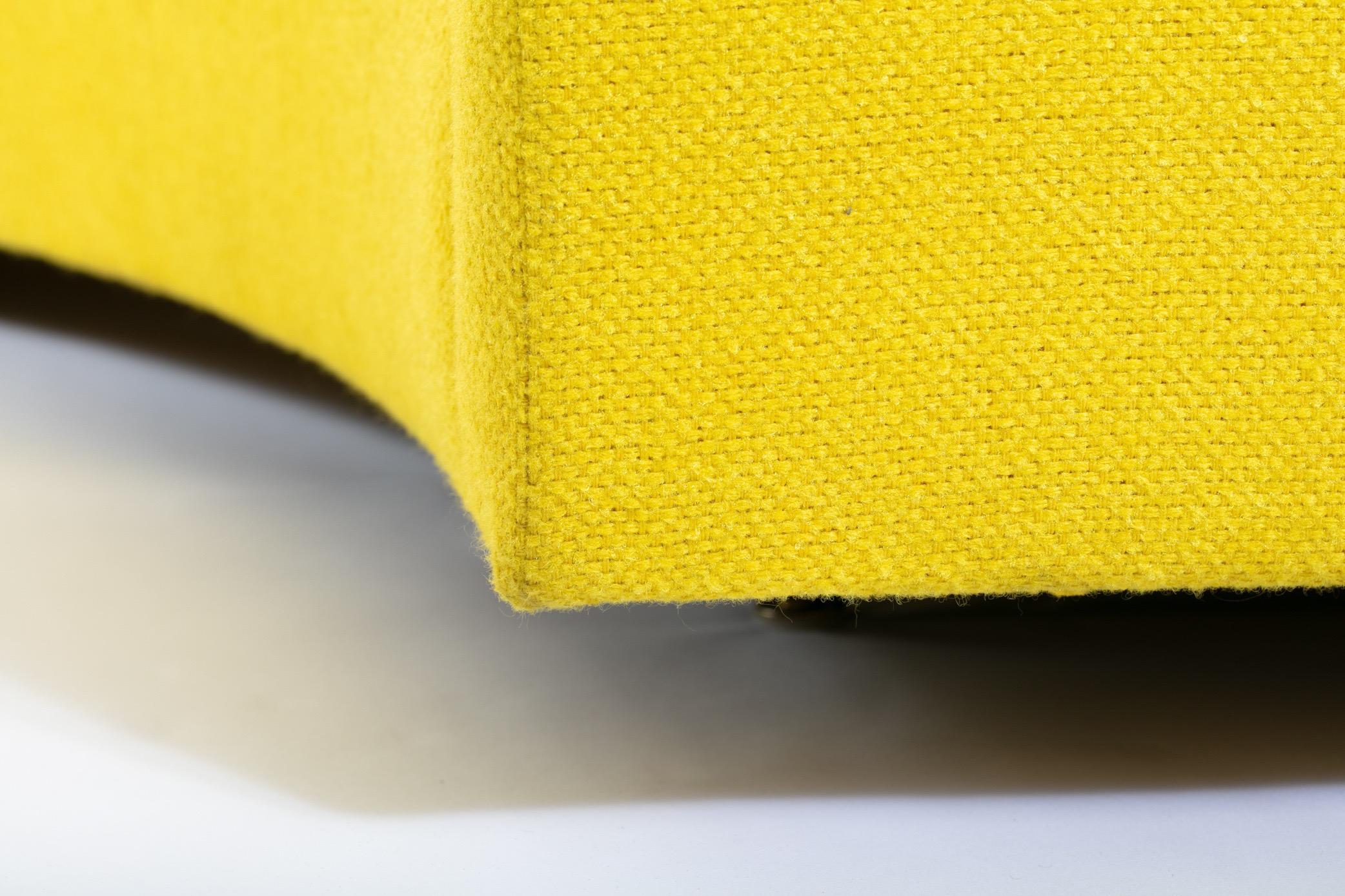 yellow sectional sofa